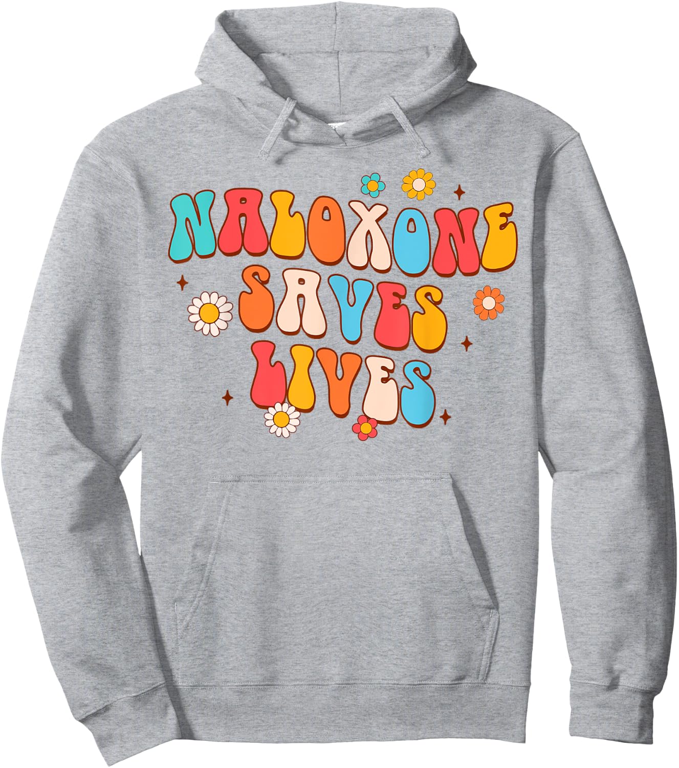 Addiction Counselor Addiction Recovery Naloxone Saves Lives Hoodie - Hoodie | Ash