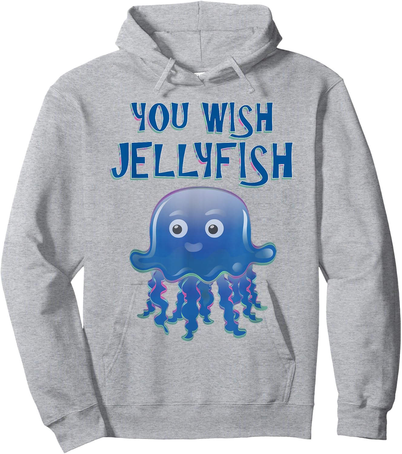 Cute Jellyfish Gift Ocean Creature Girls Boys Hoodie - Hoodie | Ash