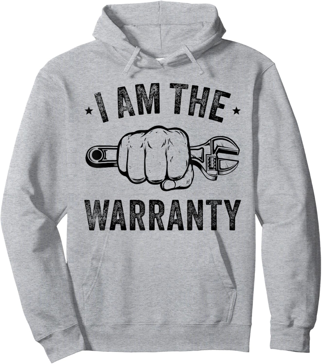 Car Lover I Am The Warranty Car Mechanic Hoodie - Hoodie | Ash