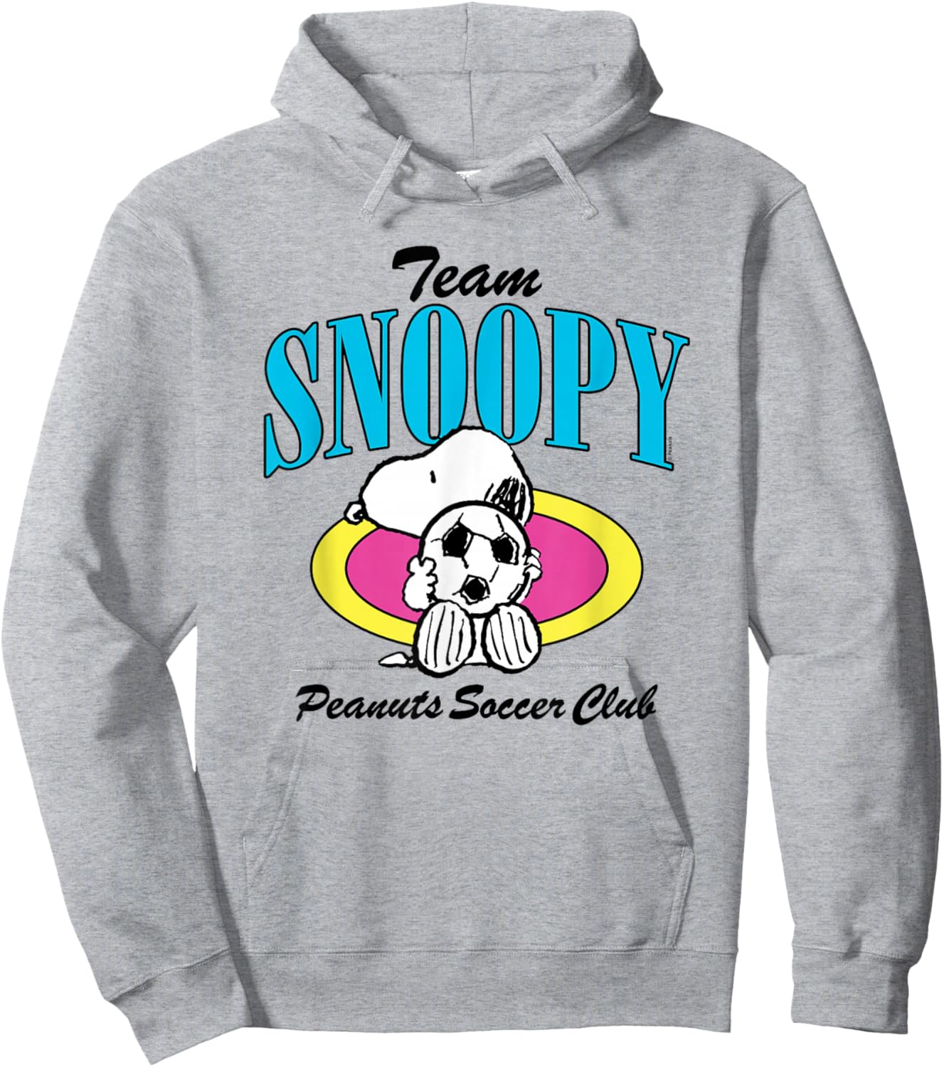 Peanuts - Team Snoopy Soccer Hoodie - Hoodie | Ash