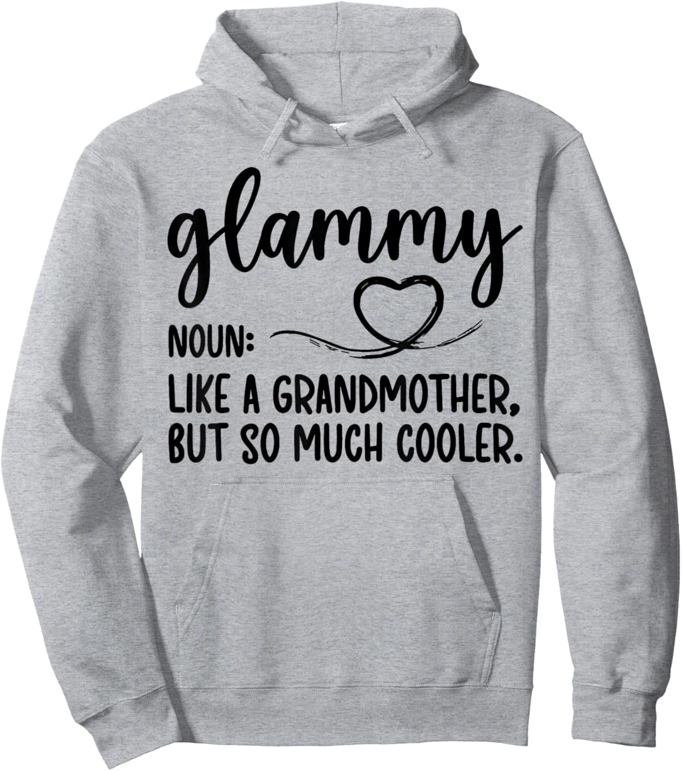 Glammy Definition Glammy Grandma Glammy Grandmother Hoodie - Hoodie | Ash