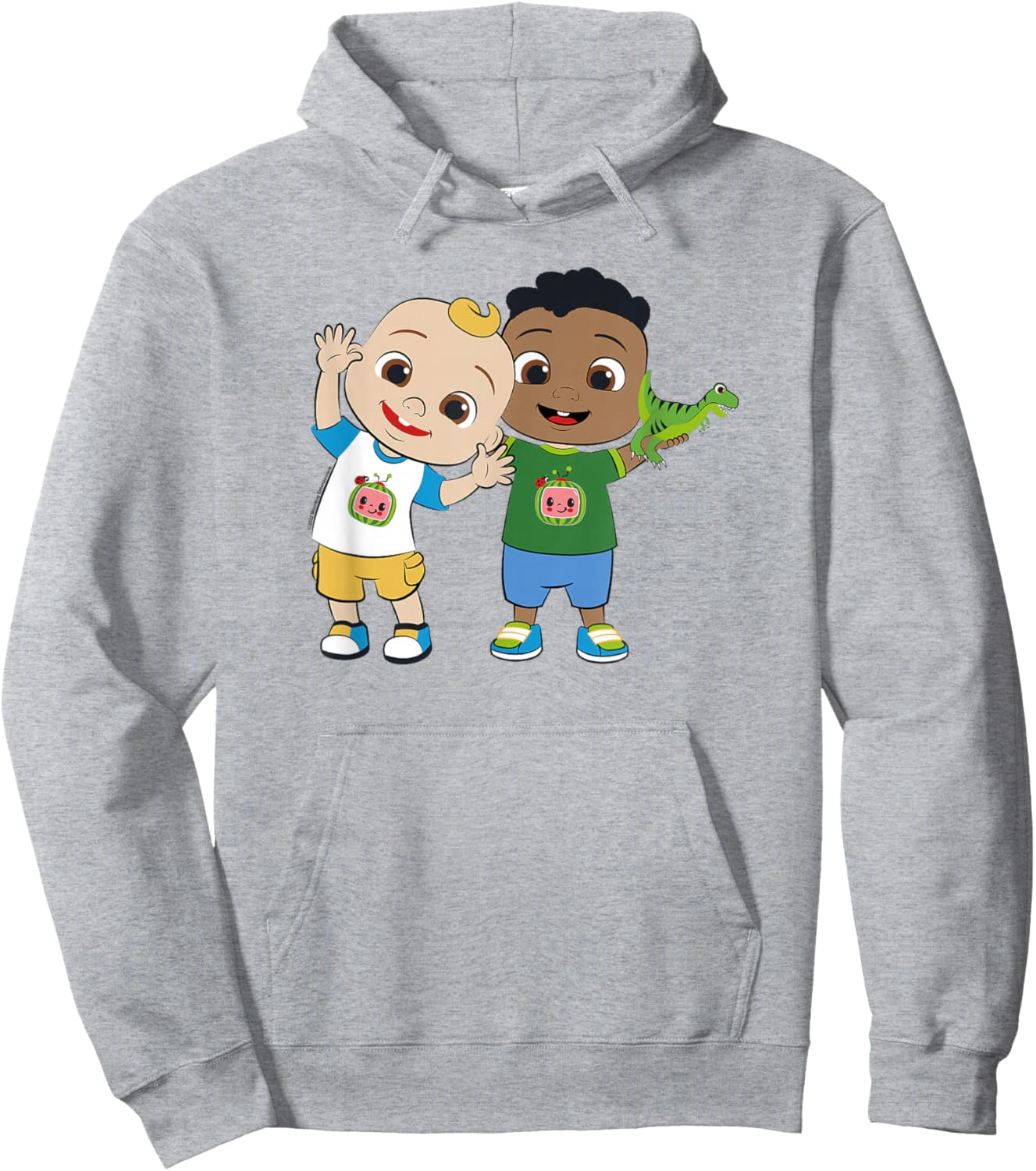 CoComelon Classic Dancing Centered Friends Small Hoodie - Hoodie | Ash