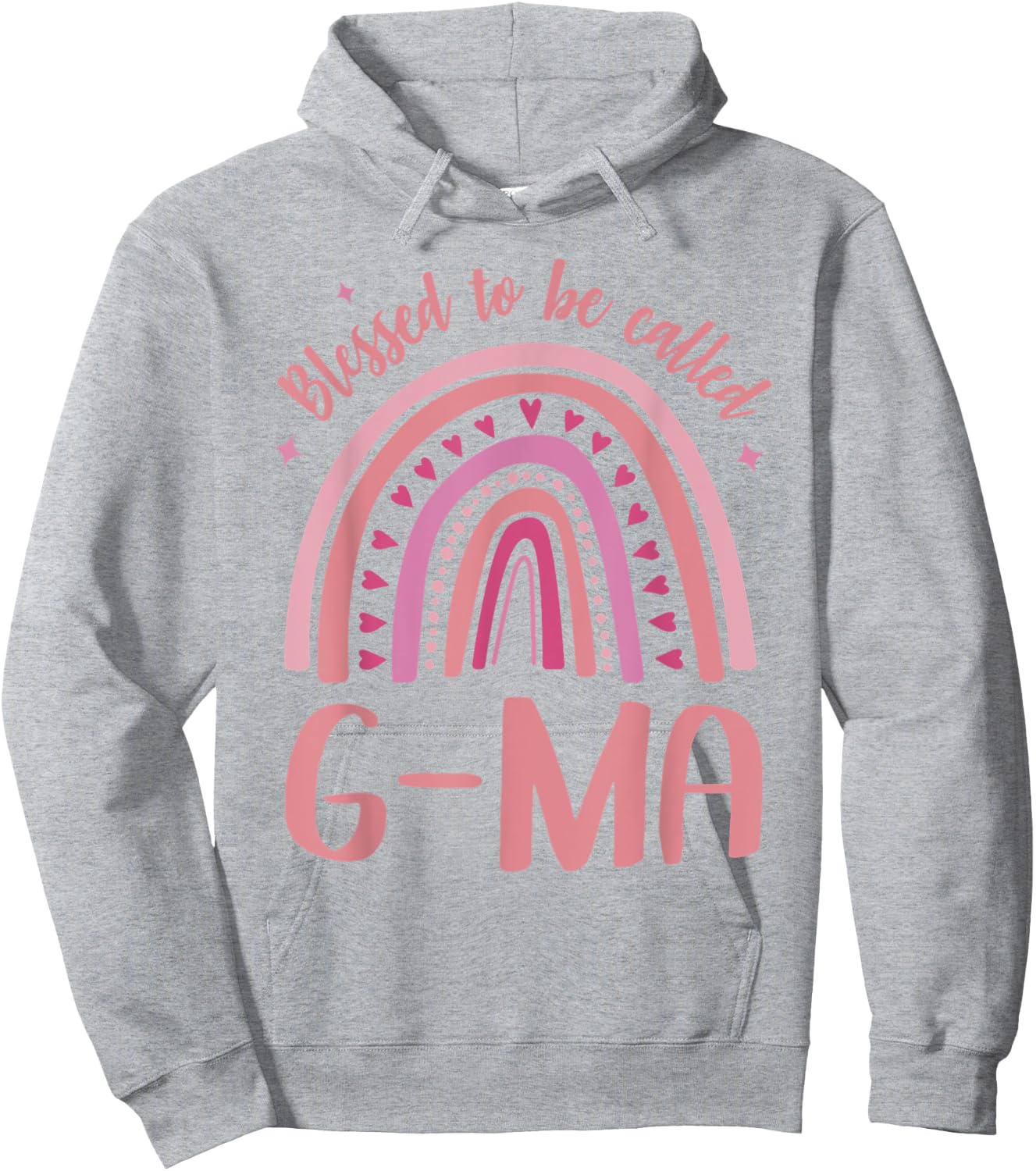 G-Ma Grandma Blessed to be called G-Ma Hoodie - Hoodie | Ash