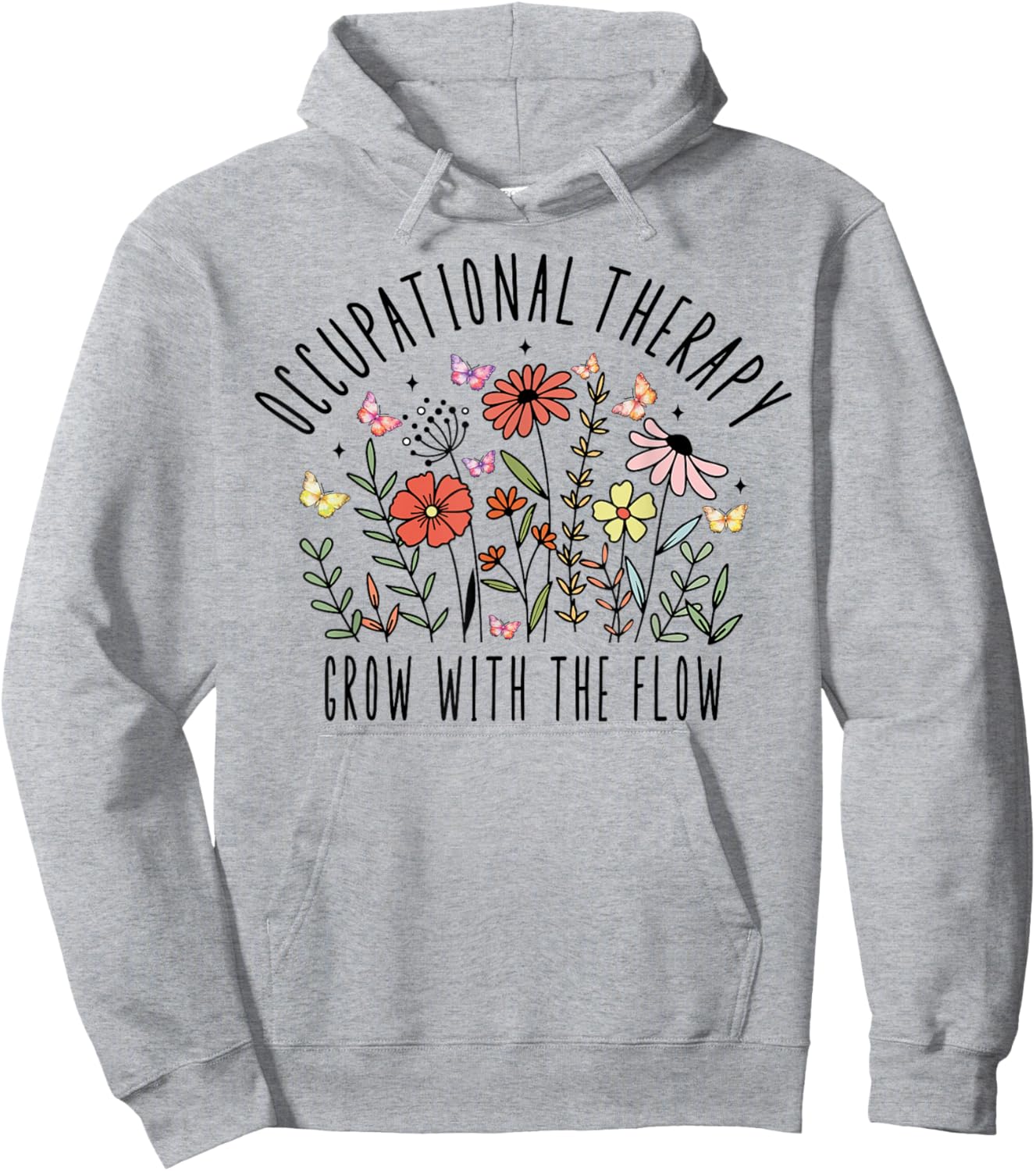 pediatric occupational therapy student OT therapist physical Hoodie - Hoodie | Ash