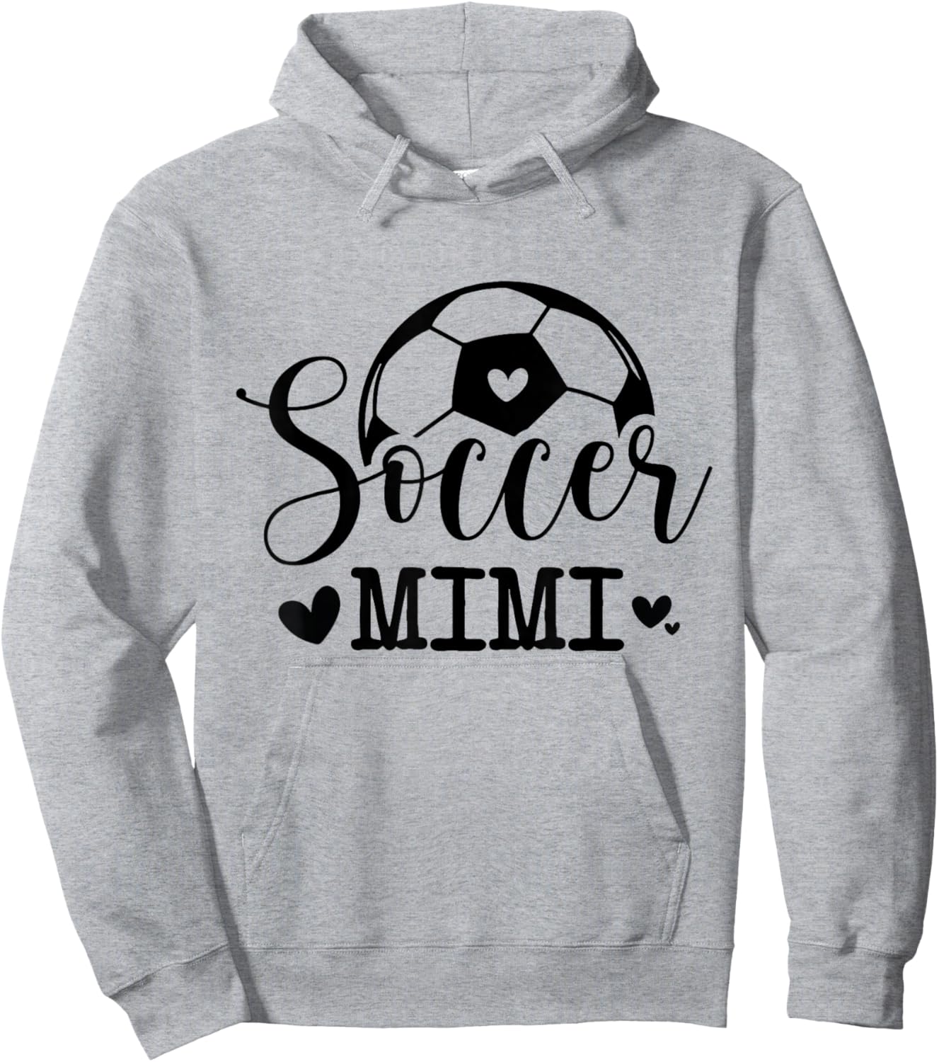 Soccer Mimi Funny Sports Soccer Player Hoodie - Hoodie | Ash