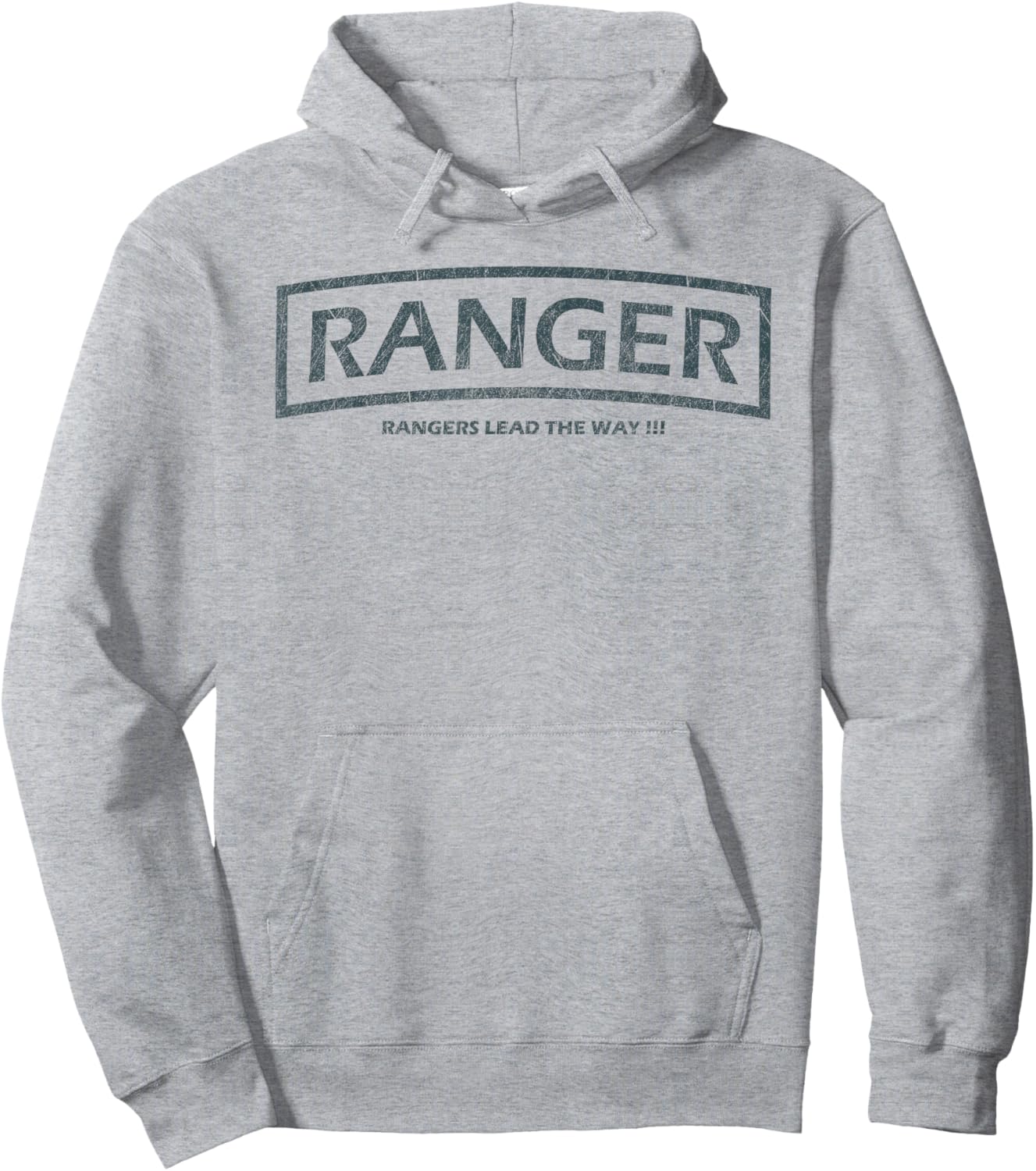 Rangers lead the Way US Military Army Hoodie - Hoodie | Ash