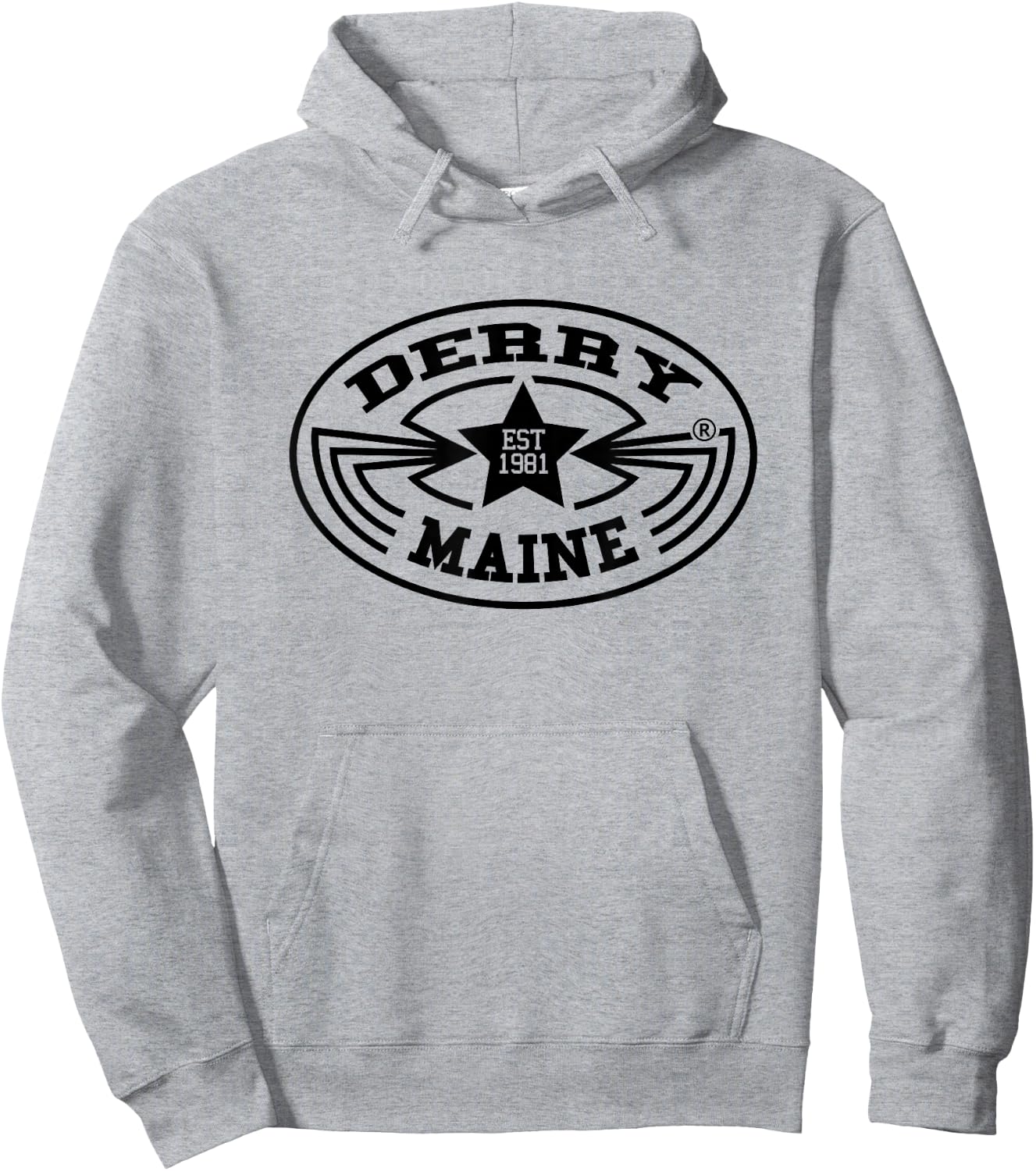 Derry Maine Shirt Horror Fiction Gift Readers Hoodie - Hoodie | Ash
