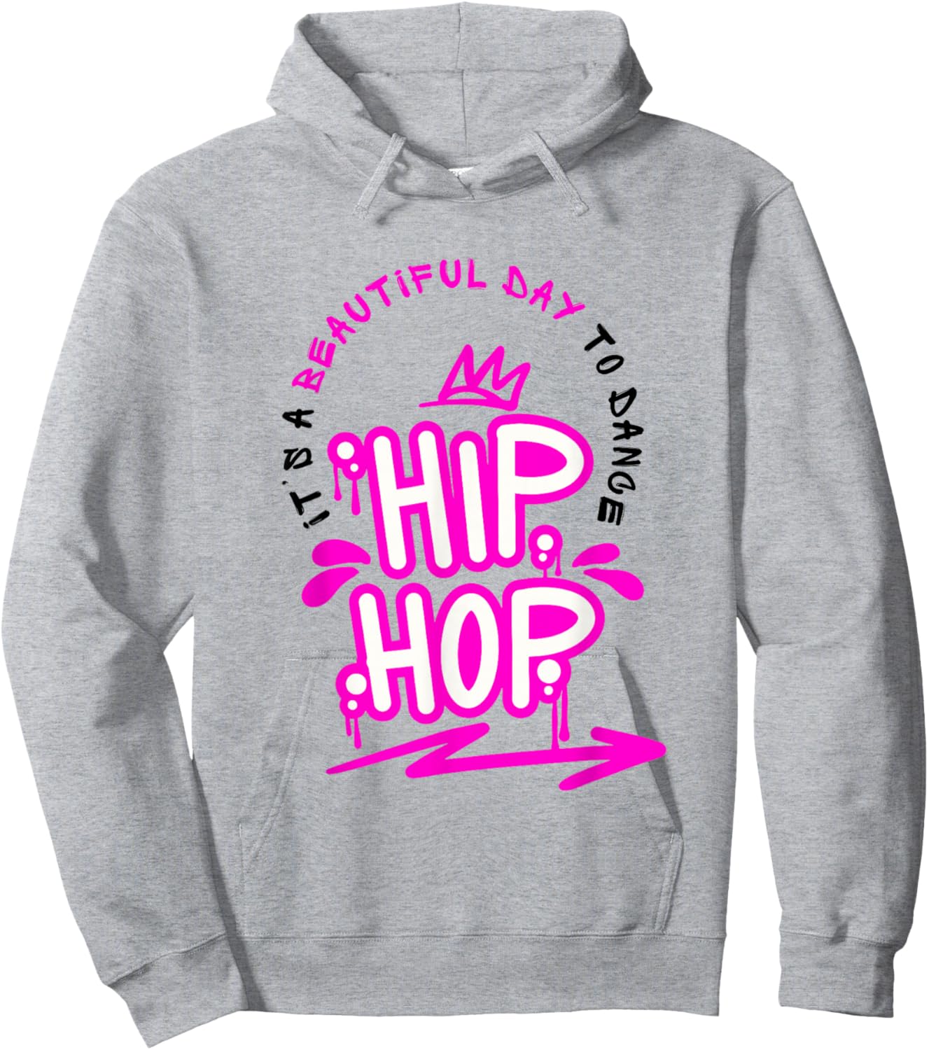 Hip Hop Shirt Girl Breakdancing Girls Hiphop Dance Hoodie - Hoodie | Ash