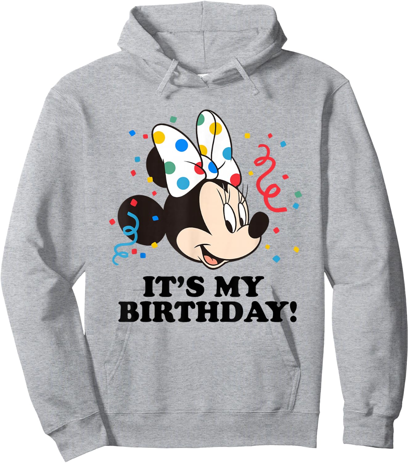 Disney Minnie Mouse It's My Birthday! Hoodie - Hoodie | Ash