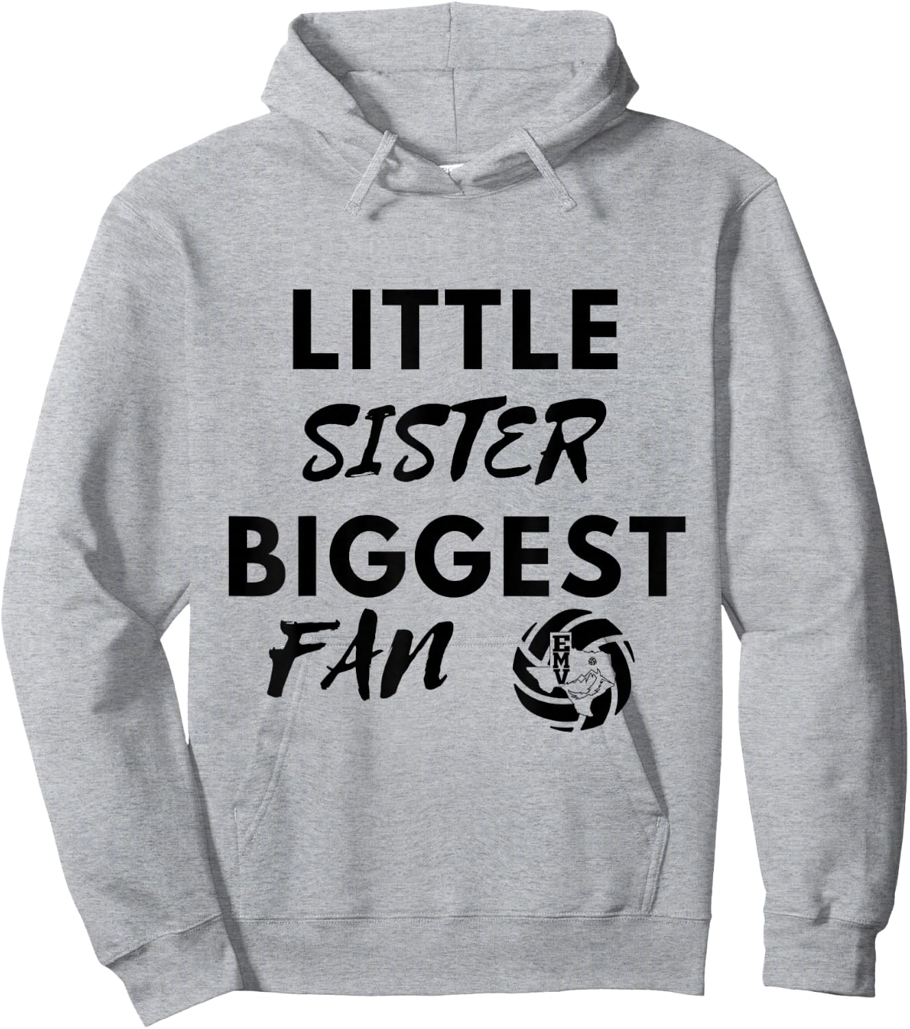 Lil' Sis Hoodie - Hoodie | Ash