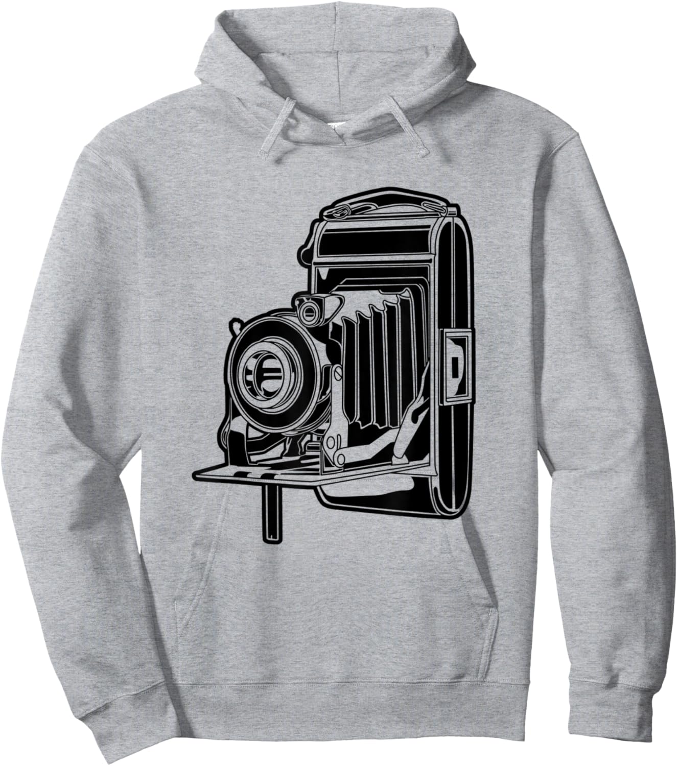 Classic Old Camera Oldschool Photography Camera Photo Artist Hoodie - Hoodie | Ash