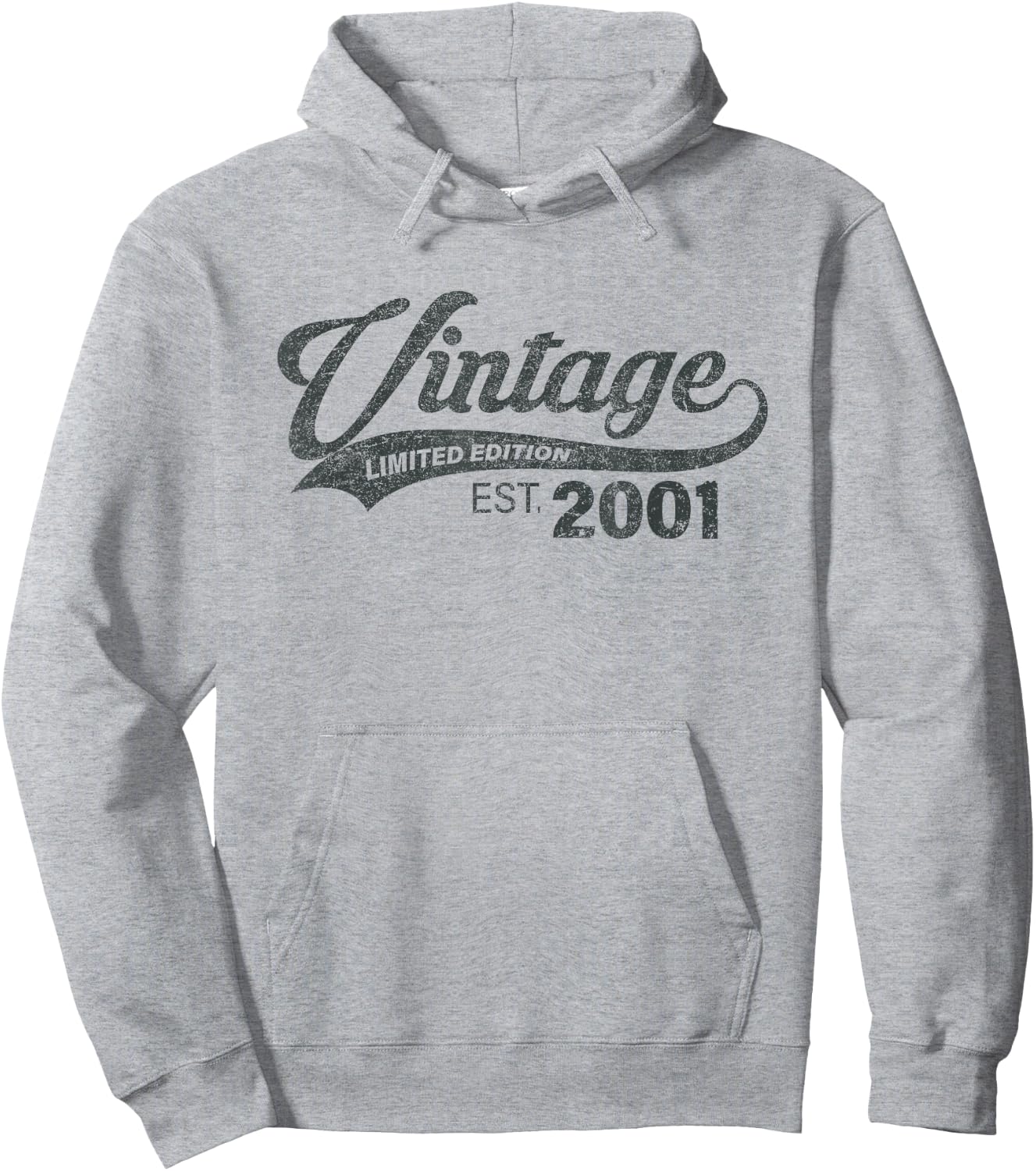 Vintage 2001 Cool 24 Year Old Bday 24th Birthday Men Women Hoodie - Hoodie | Ash