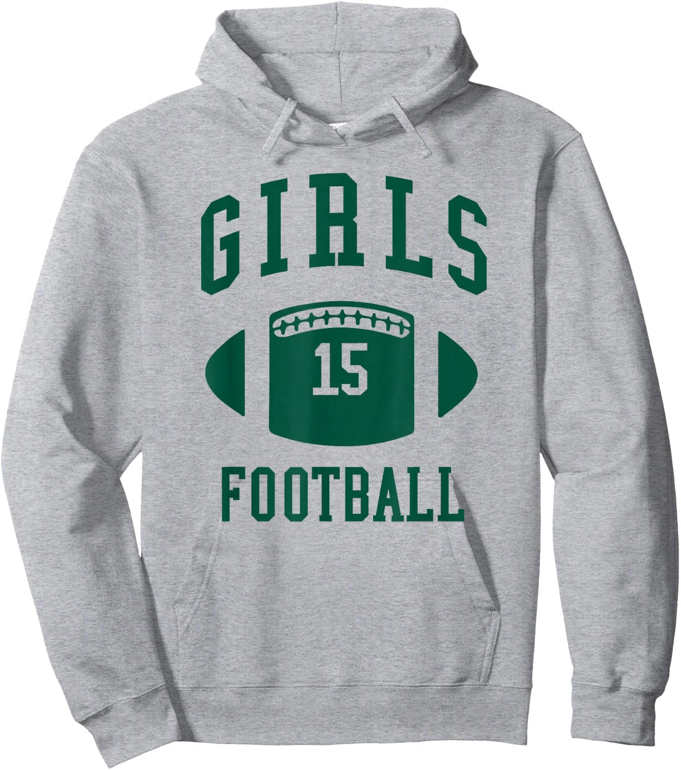 Rachel Green Girls Football Hoodie - Hoodie | Ash