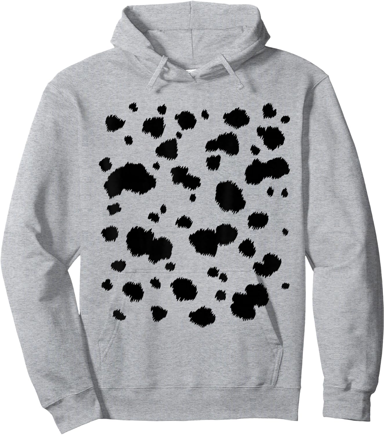 Dalmatian Dog Costume Shirt Adult Kids Dalmatian Costume Hoodie - Hoodie | Ash