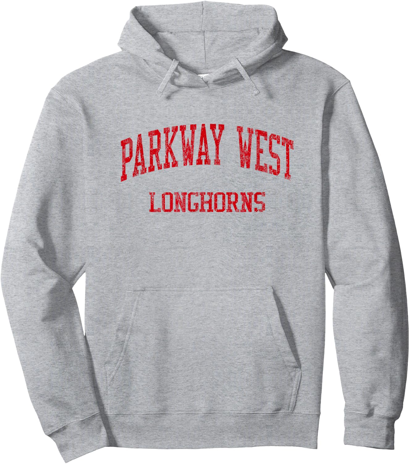 Parkway West High School HS Ballwin MO Vintage Sports Hoodie - Hoodie | Ash