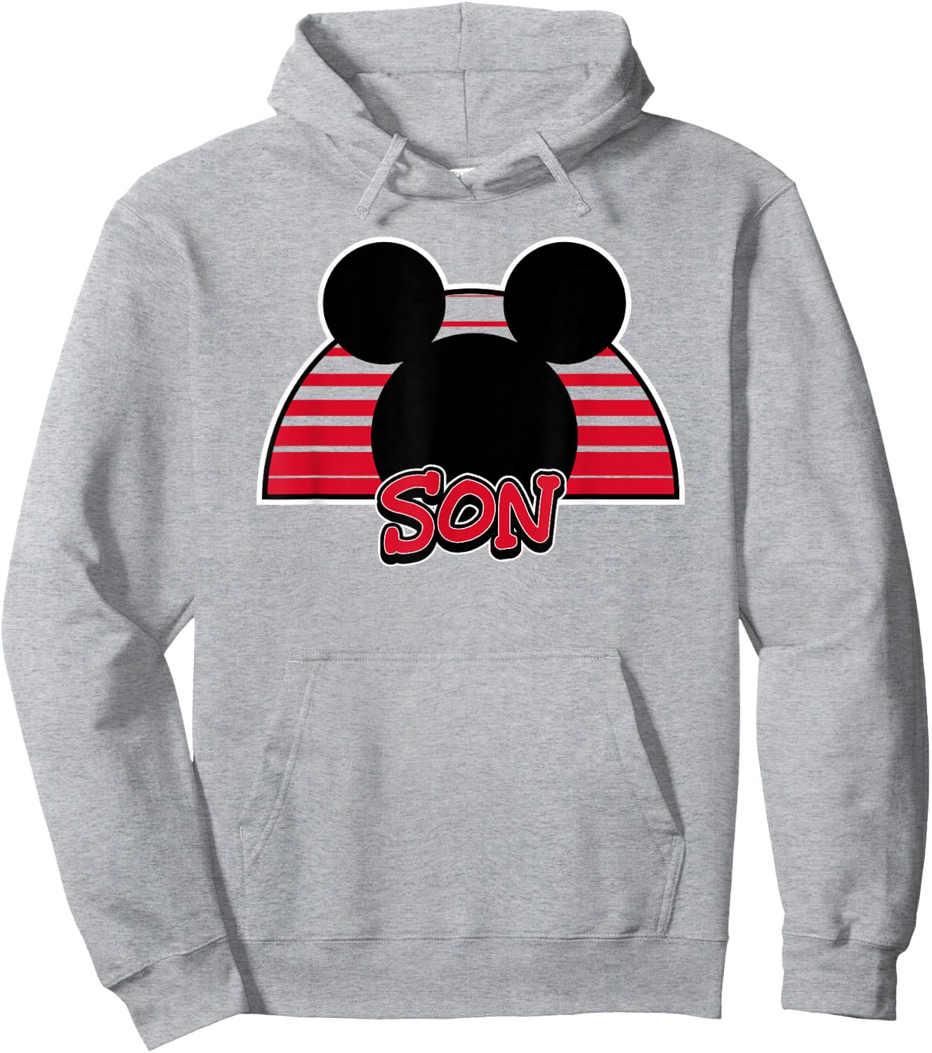 Disney - Mickey Mouse Son Hoodie - Hoodie | Ash