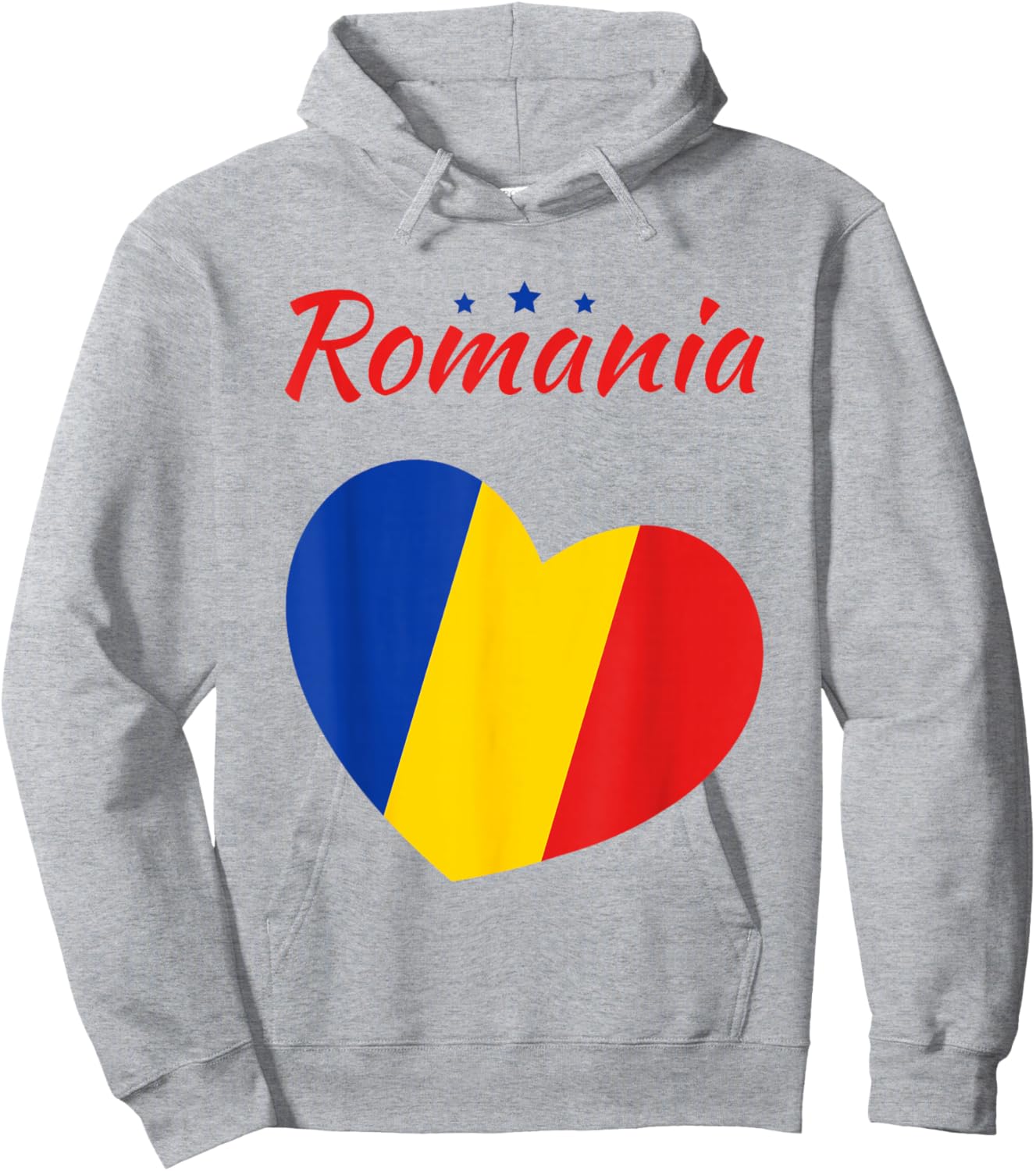 Rumänien Flagge Damen Rumänien Männer Frauen Kinder Romania Hoodie - Hoodie | Ash