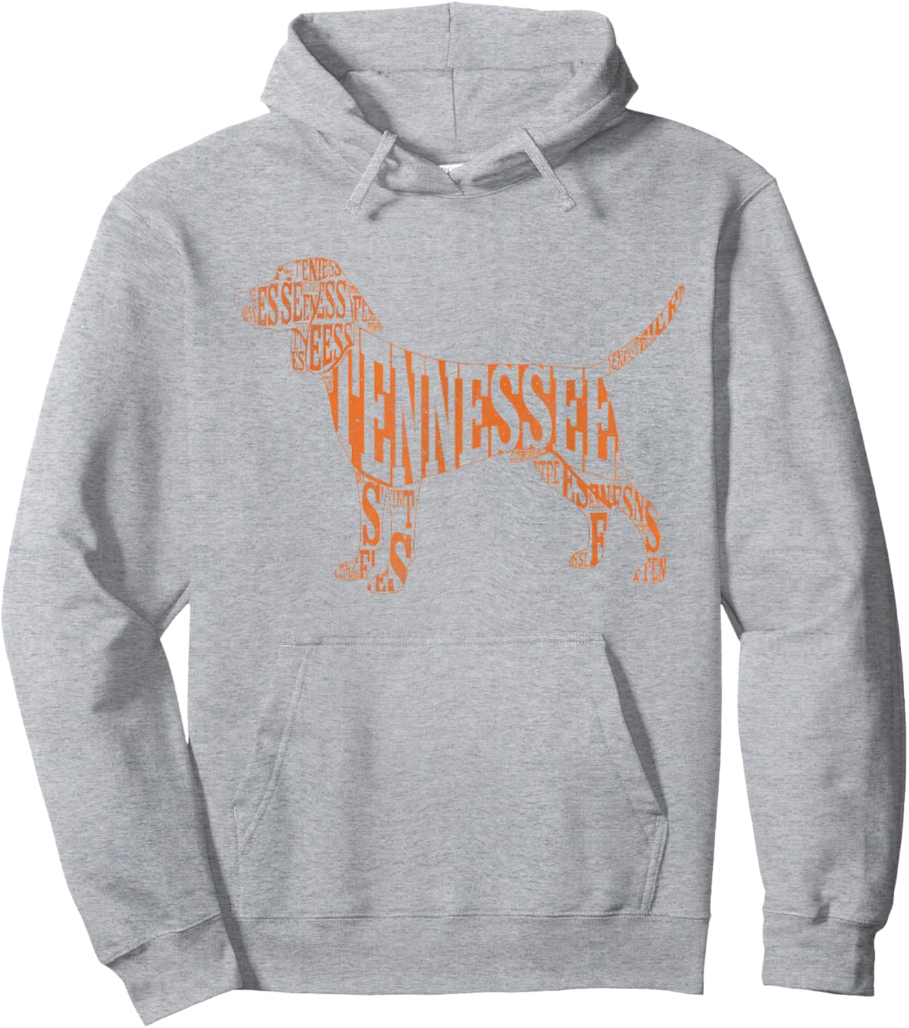 Tennessee Retro Vintage Hoodie - Hoodie | Ash