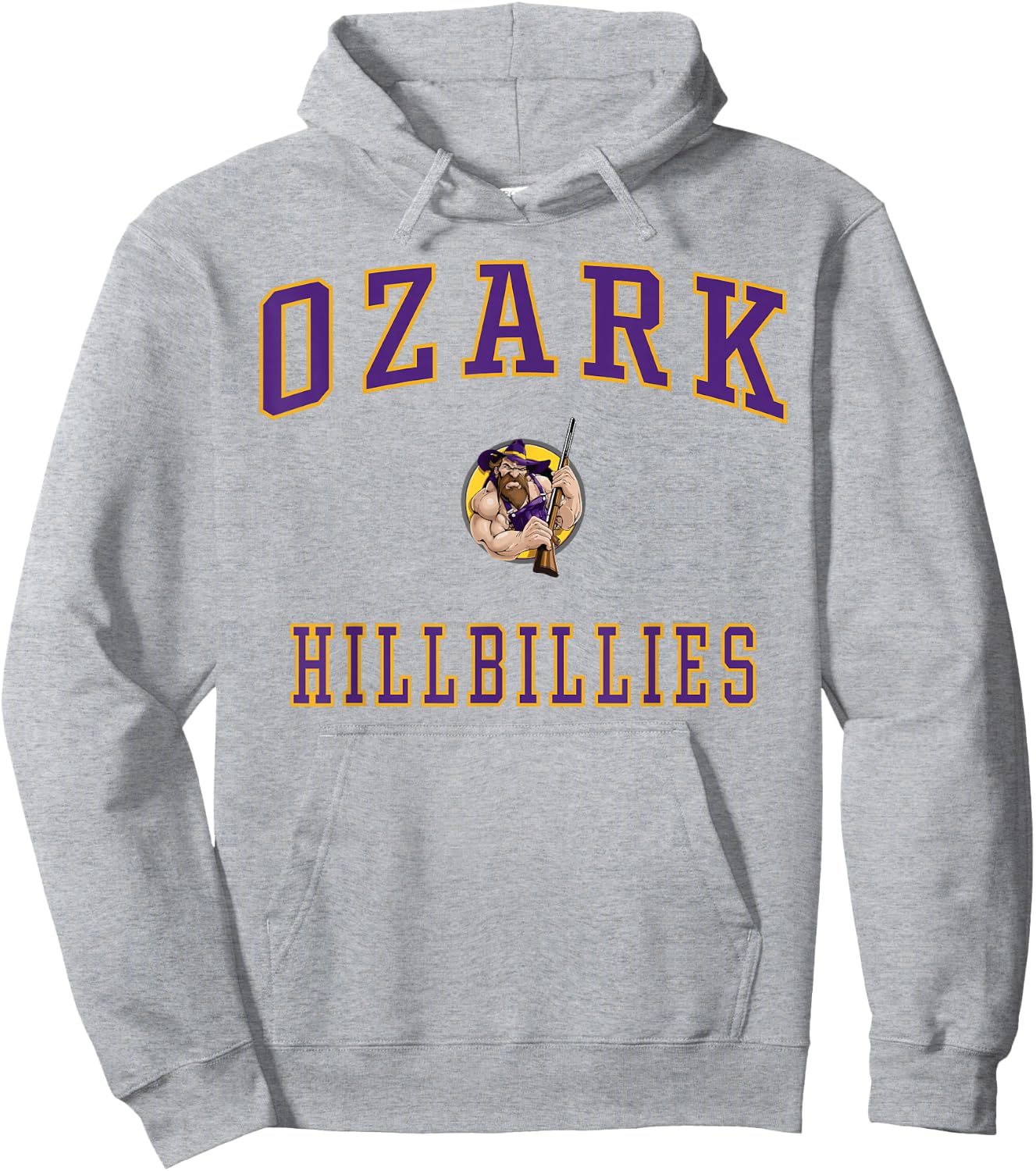 Ozark High School Hillbillies Hoodie - Hoodie | Ash