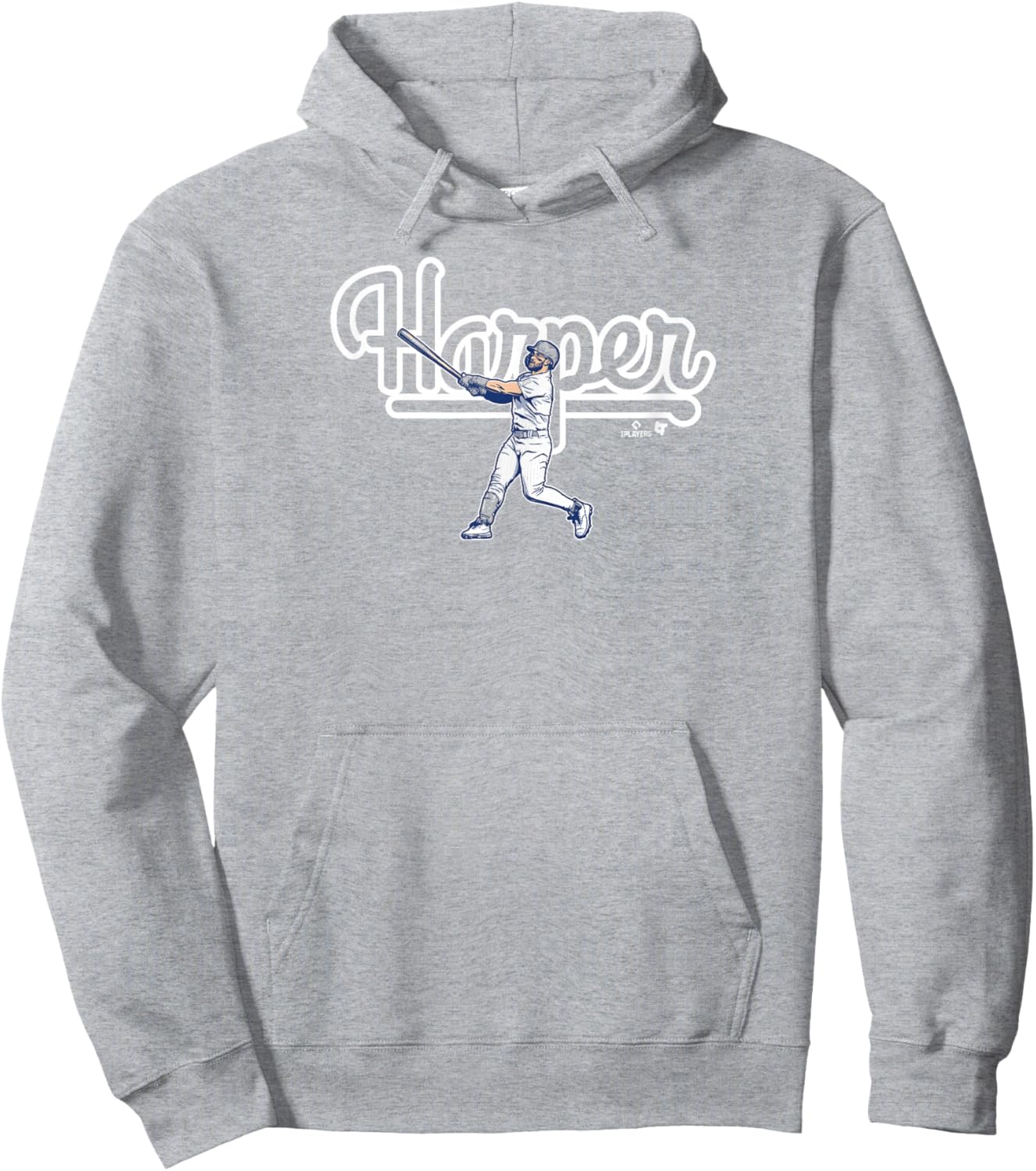Bryce Harper - Philly Swing - Philadelphia Baseball Hoodie - Hoodie | Ash