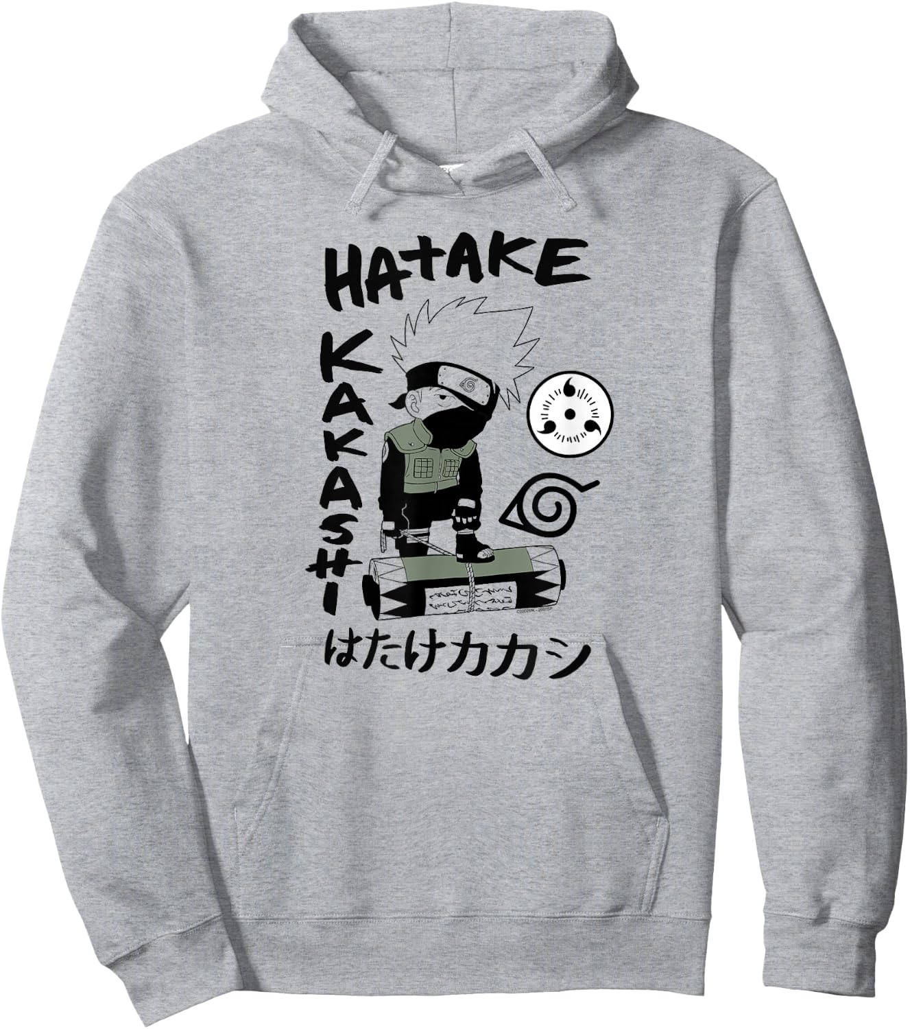 Naruto Shippuden Hatake Kakashi Chibi Drawing Anime Hoodie - Hoodie | Ash