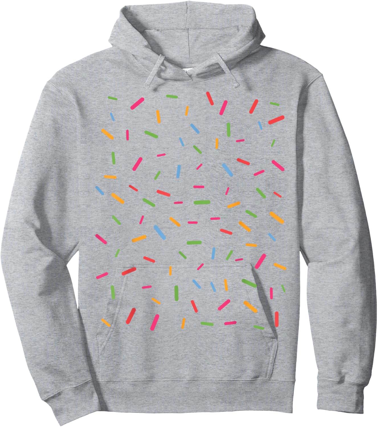 Rainbow Sprinkles Ice Cream Halloween Cupcake Costume Lazy Hoodie - Hoodie | Ash