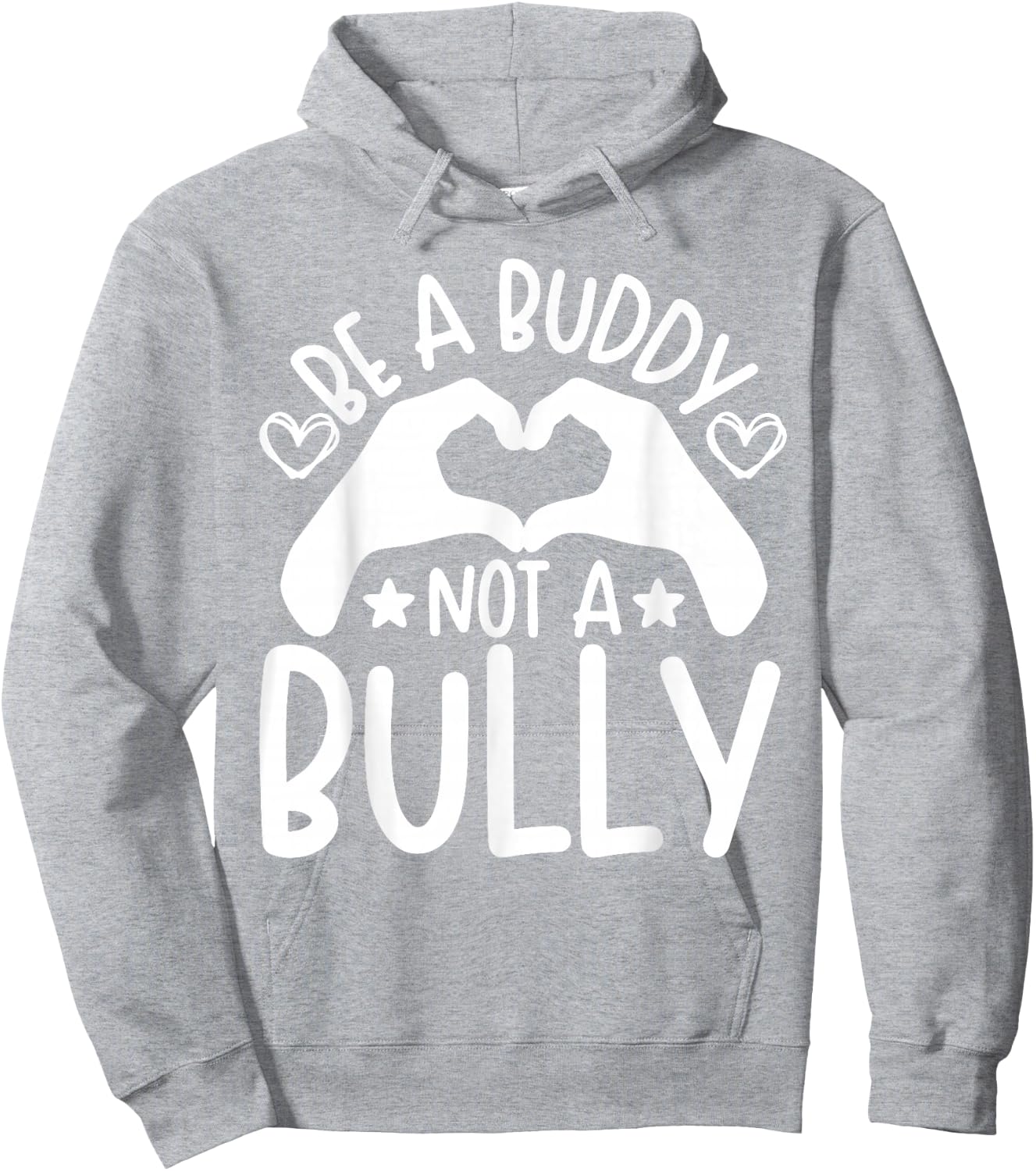 Be A Buddy Not A Bully Unity Day Orange Anti Bullying Kids Hoodie - Hoodie | Ash