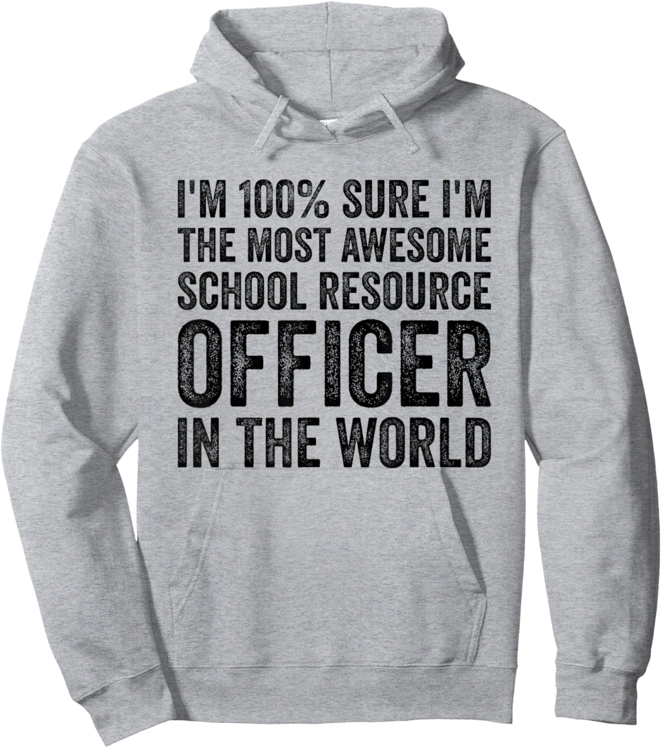 Funny Awesome School Resource Officer SRO Hoodie - Hoodie | Ash