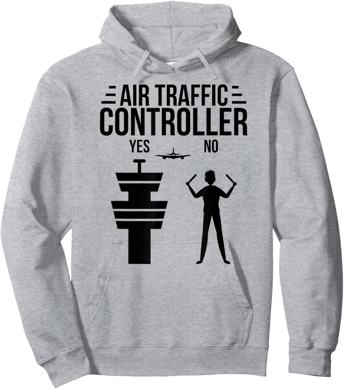 Air Traffic Controller Air Traffic Control Hoodie - Hoodie | Ash
