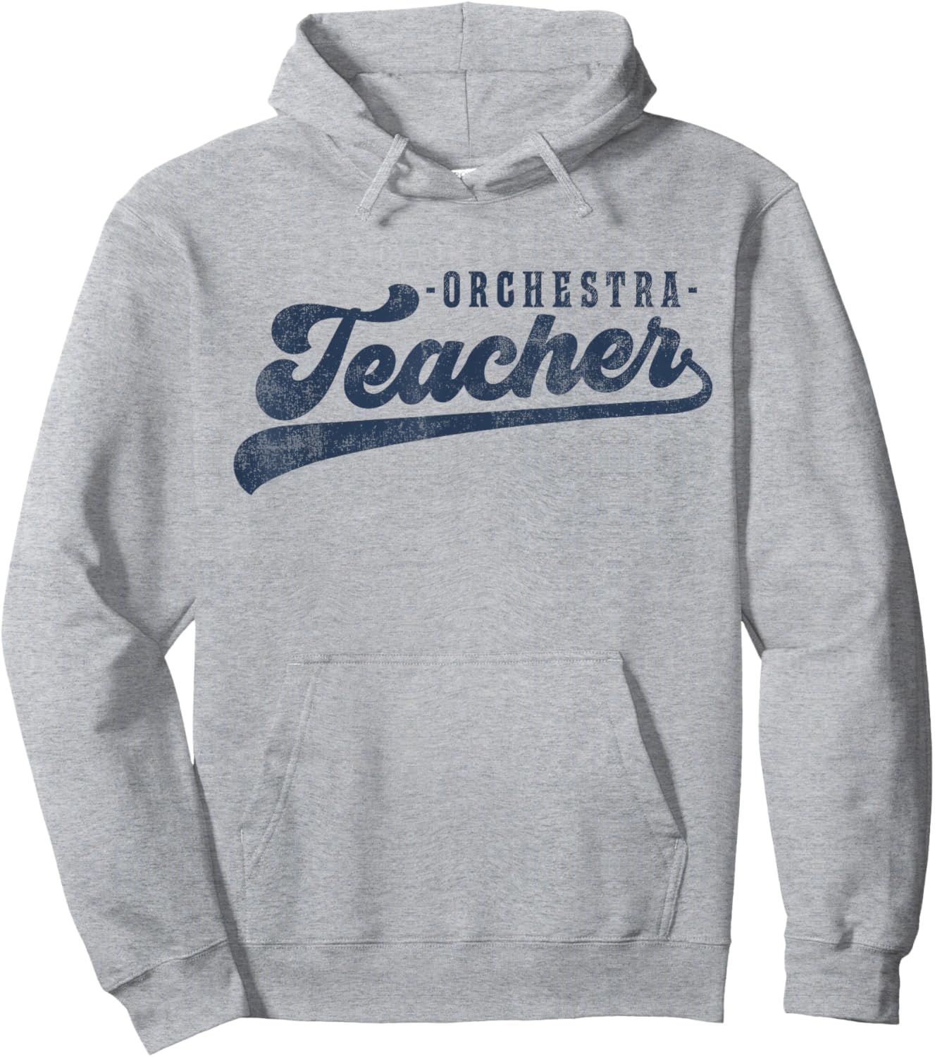 Orchestra Teacher Cute Vintage Graphic Orchestra Teacher Hoodie - Hoodie | Ash