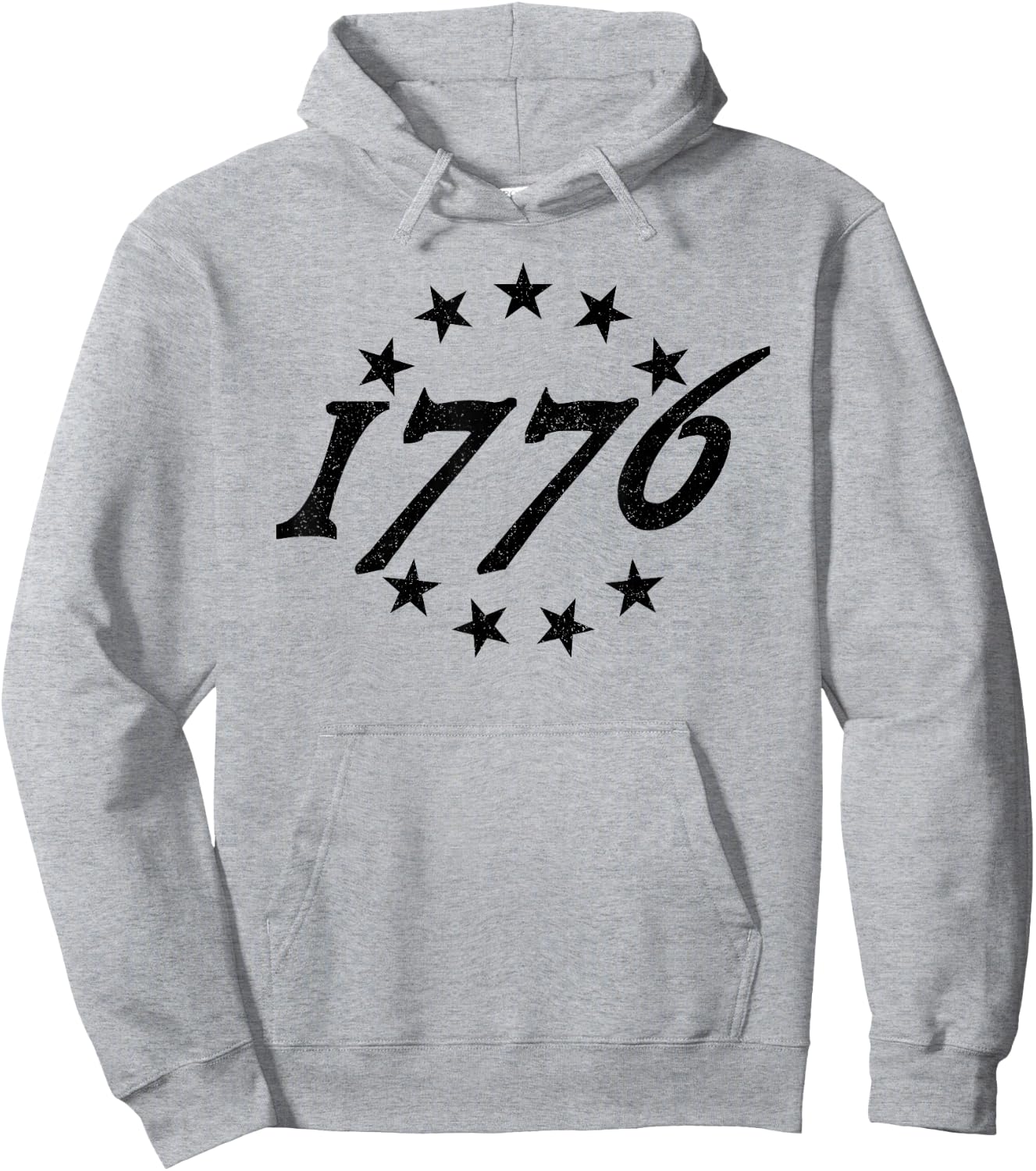 1776 Independence Day July 4TH 2026 25O Years Hoodie - Hoodie | Ash