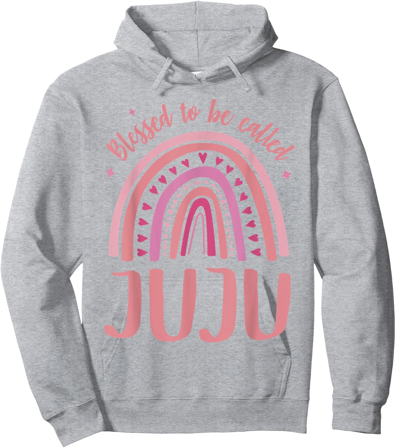 Juju Grandma Blessed to be called Juju Hoodie - Hoodie | Ash