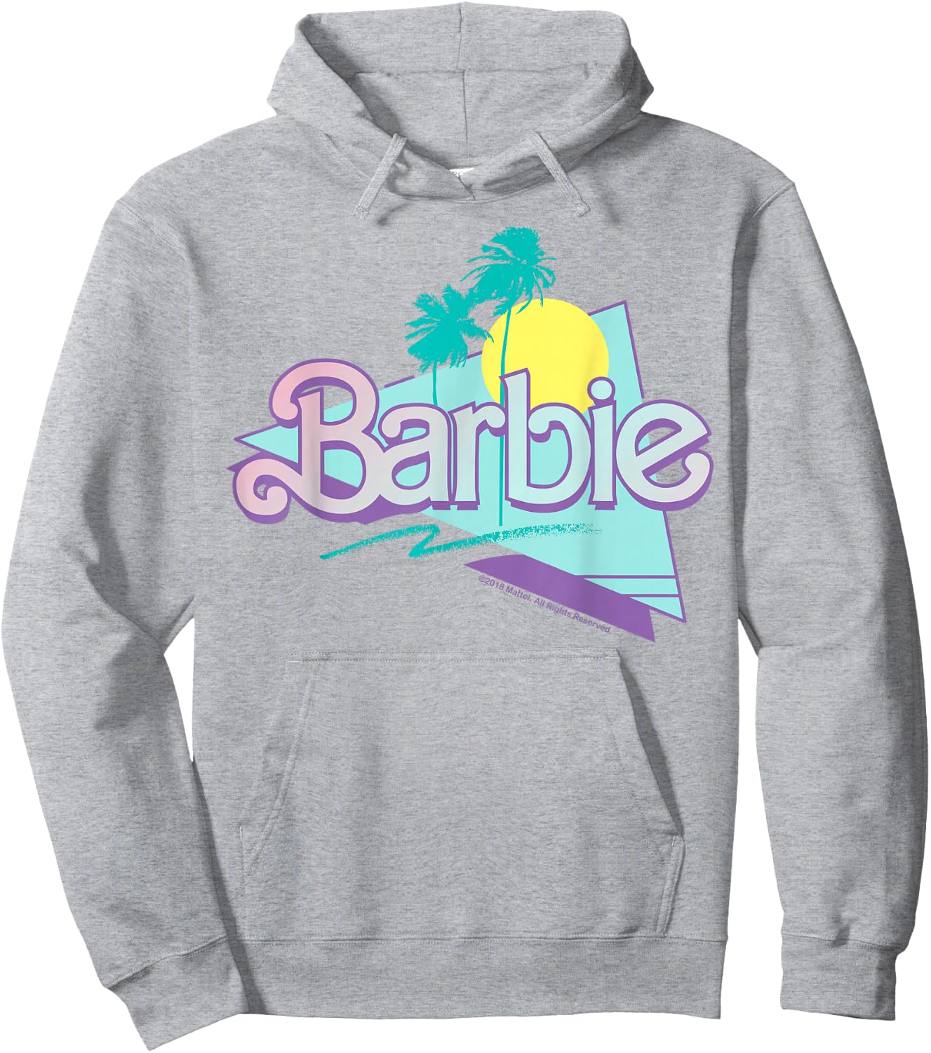 Barbie - 90'S Barbie - Logo Hoodie - Hoodie | Ash