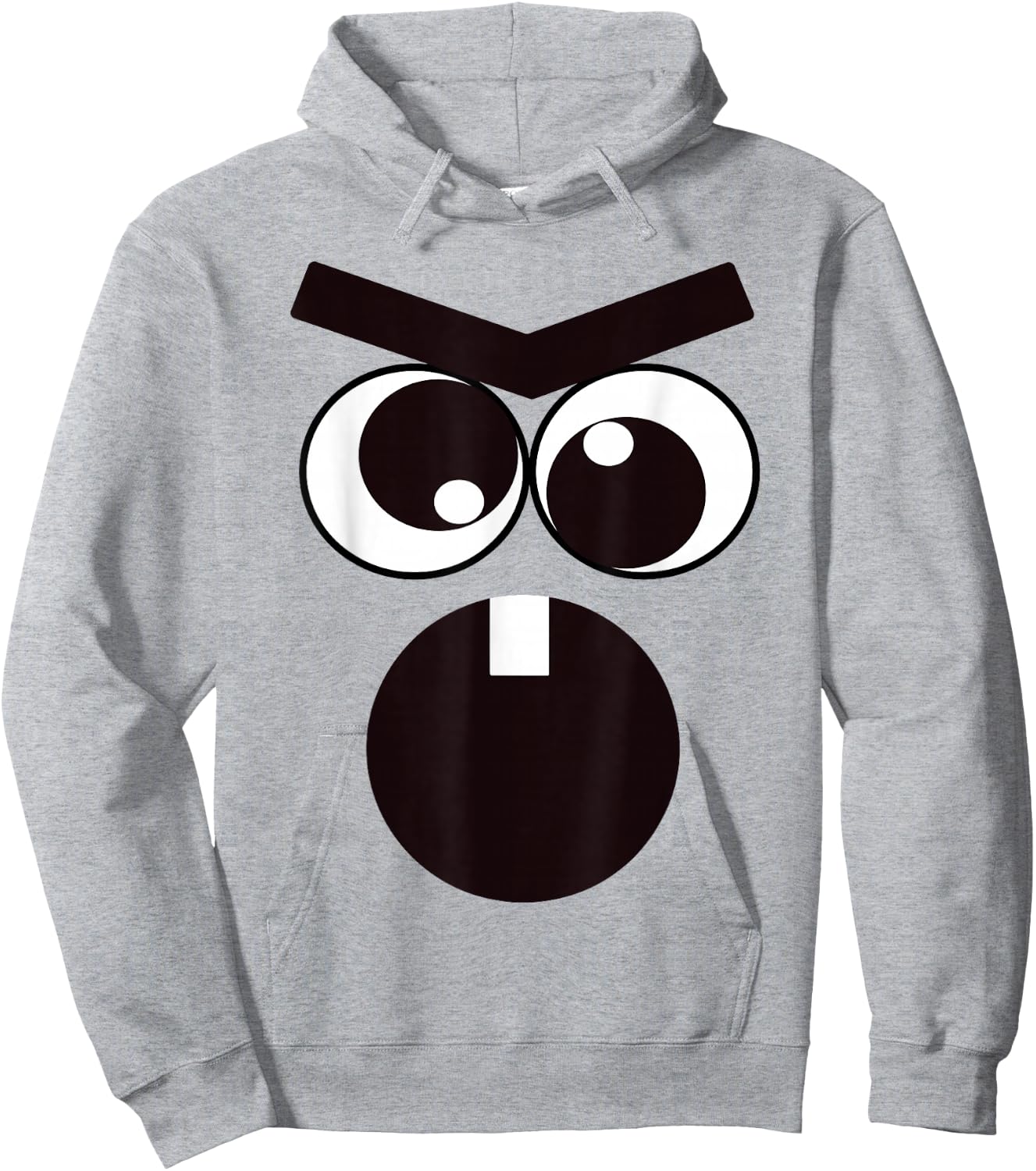 Creepy Carrots Face Halloween costume Kids Hoodie - Hoodie | Ash