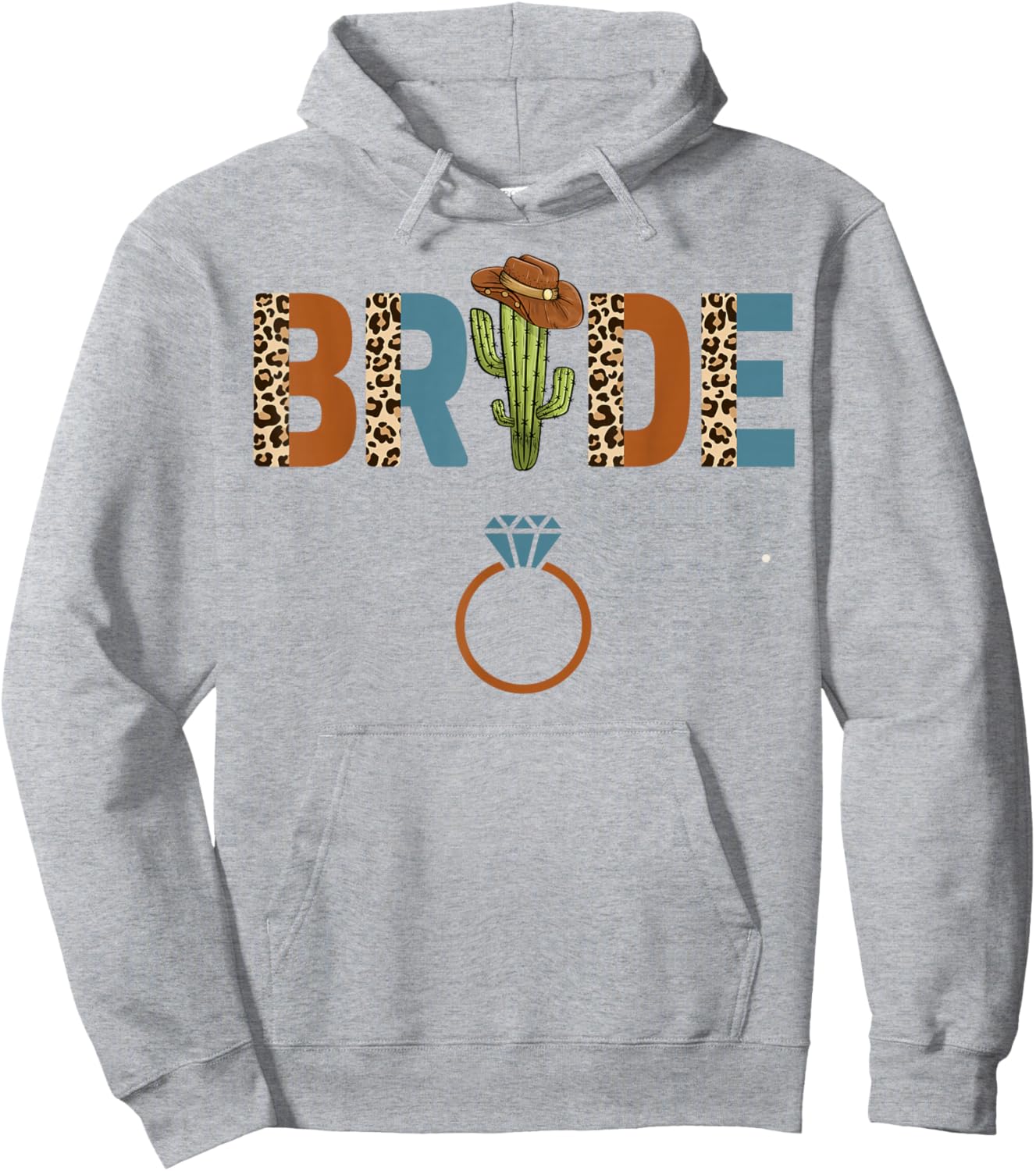 Bride Bridesmaid Western Country Bachelorette Party Hoodie - Hoodie | Ash