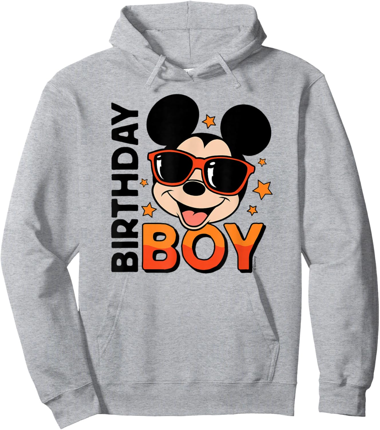 Disney - Mickey Birthday Boy Hoodie - Hoodie | Ash