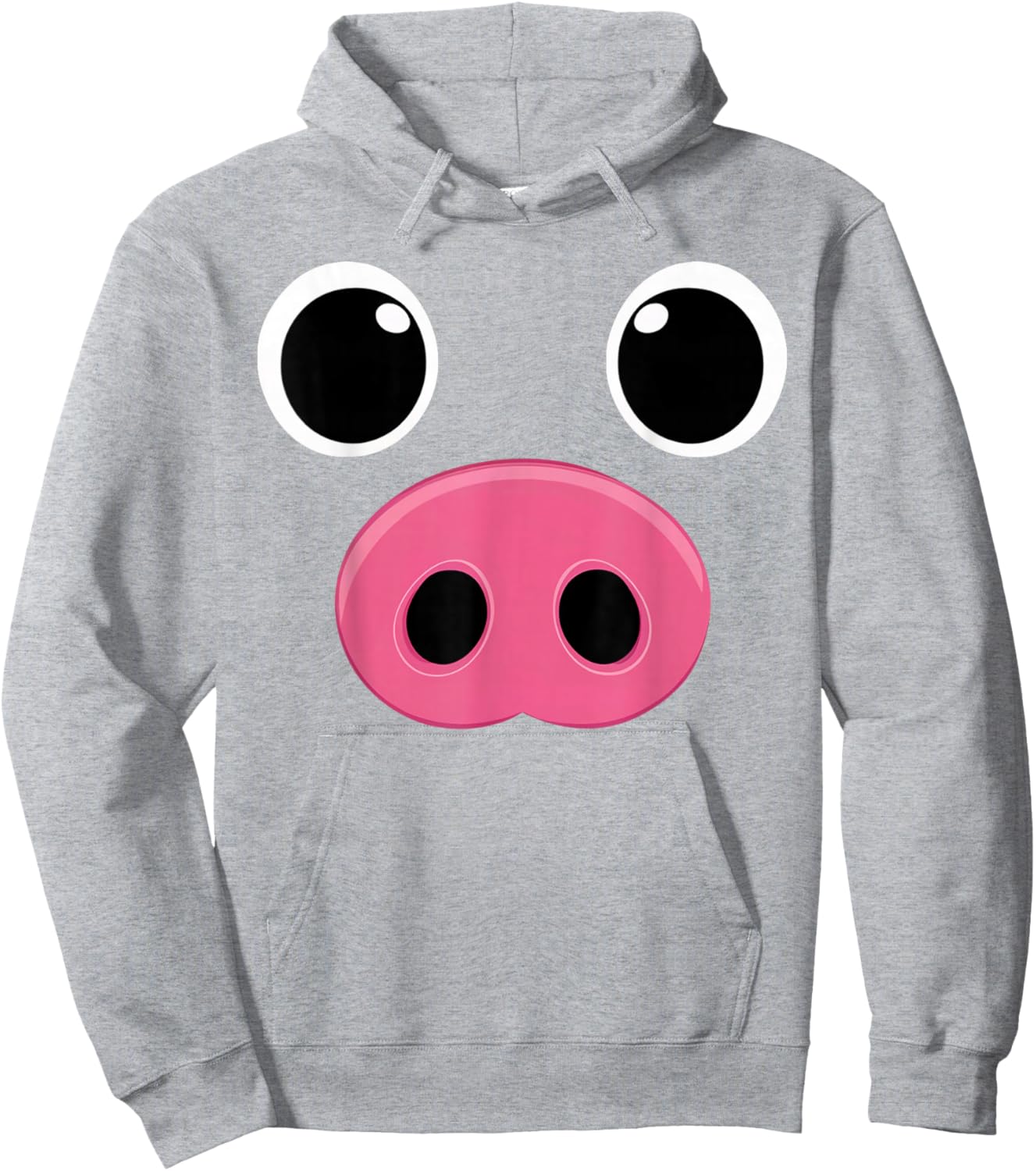 Carnival Pig Face Pig Children Costume Halloween For Kids Hoodie - Hoodie | Ash