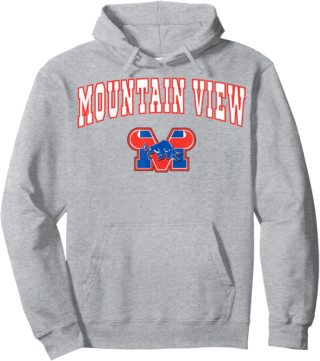 Mountain View High School Toros C2 Hoodie - Hoodie | Ash
