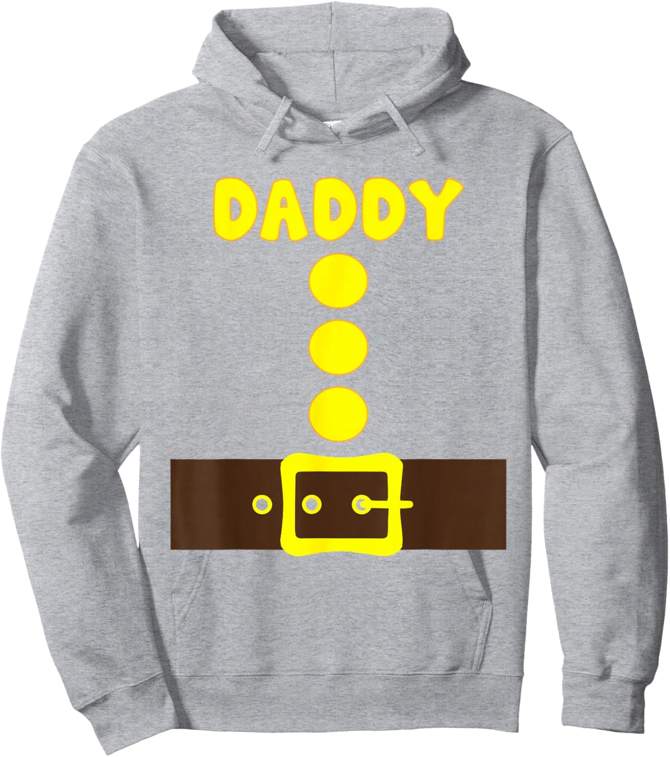 Daddy Dwarf Halloween Matching Group Color Costume Family Hoodie - Hoodie | Ash