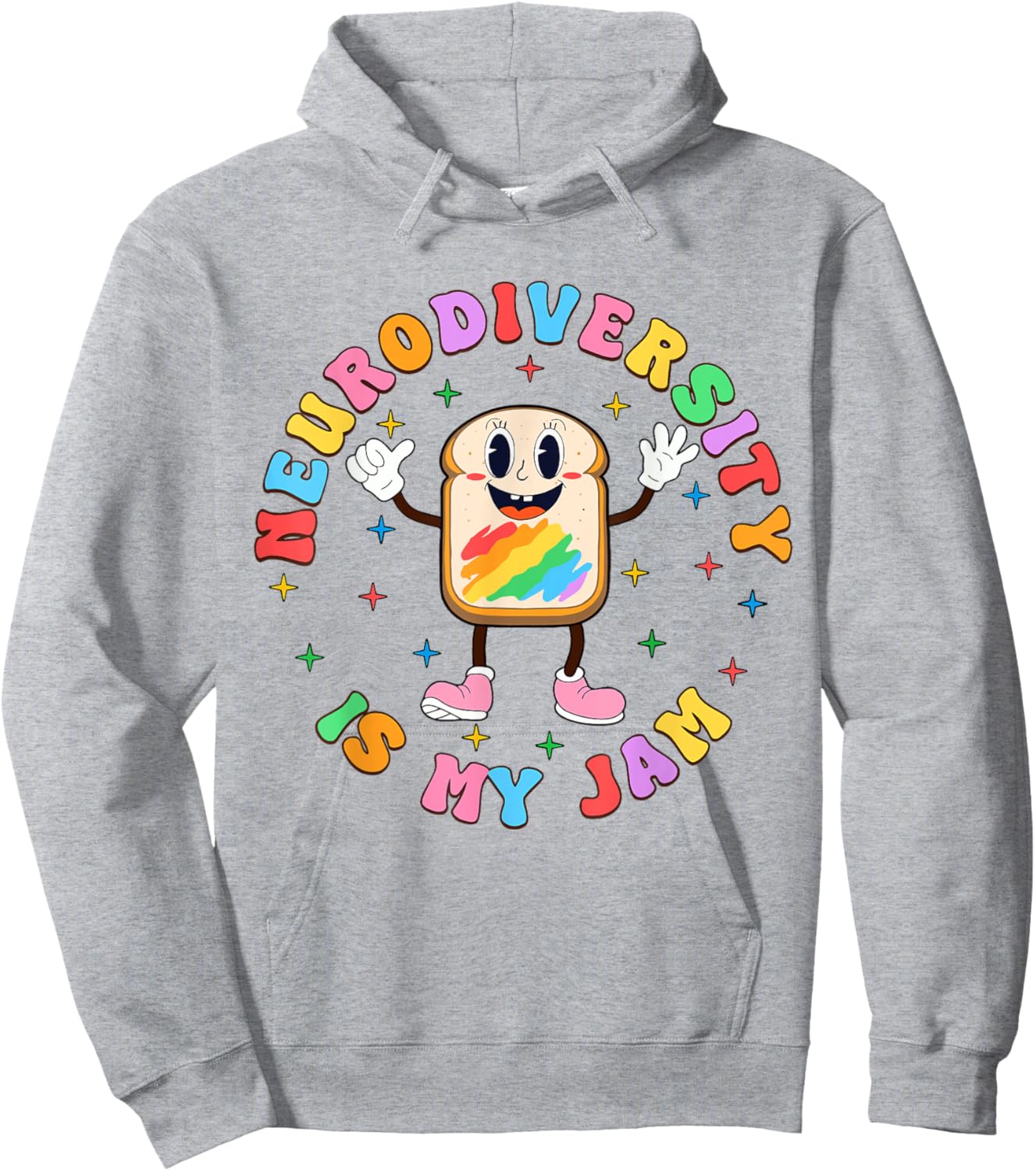 Neurodiversity Is My Jam ADHD Autism Awareness SPED Teacher Hoodie - Hoodie | Ash