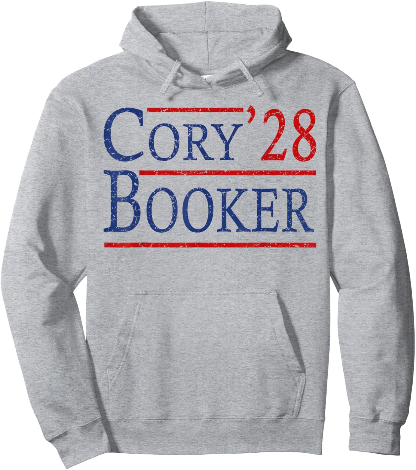Cory Booker For President 2028, Cool Cory'28 Booker Hoodie - Hoodie | Ash