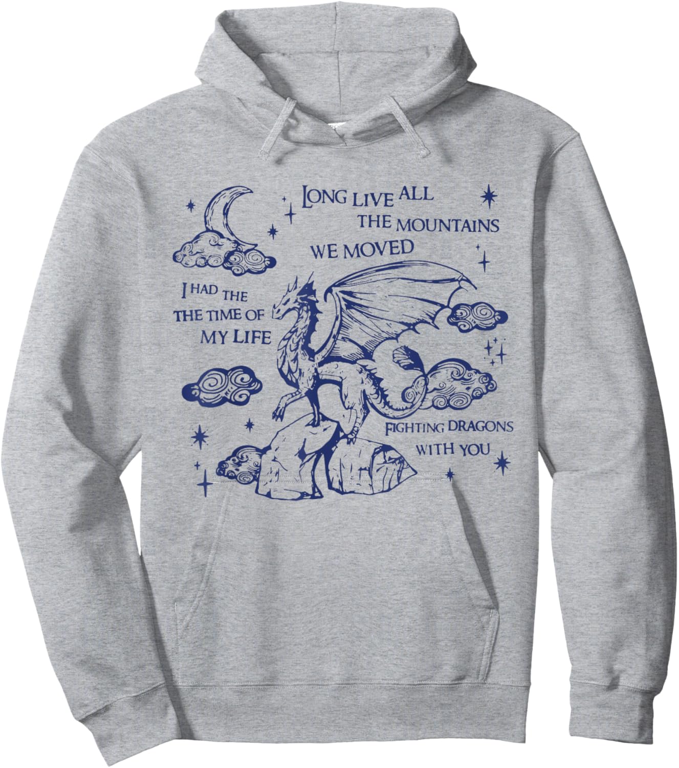 I Had The Time Of My Life Fighting Dragons With You Vintage Hoodie - Hoodie | Ash
