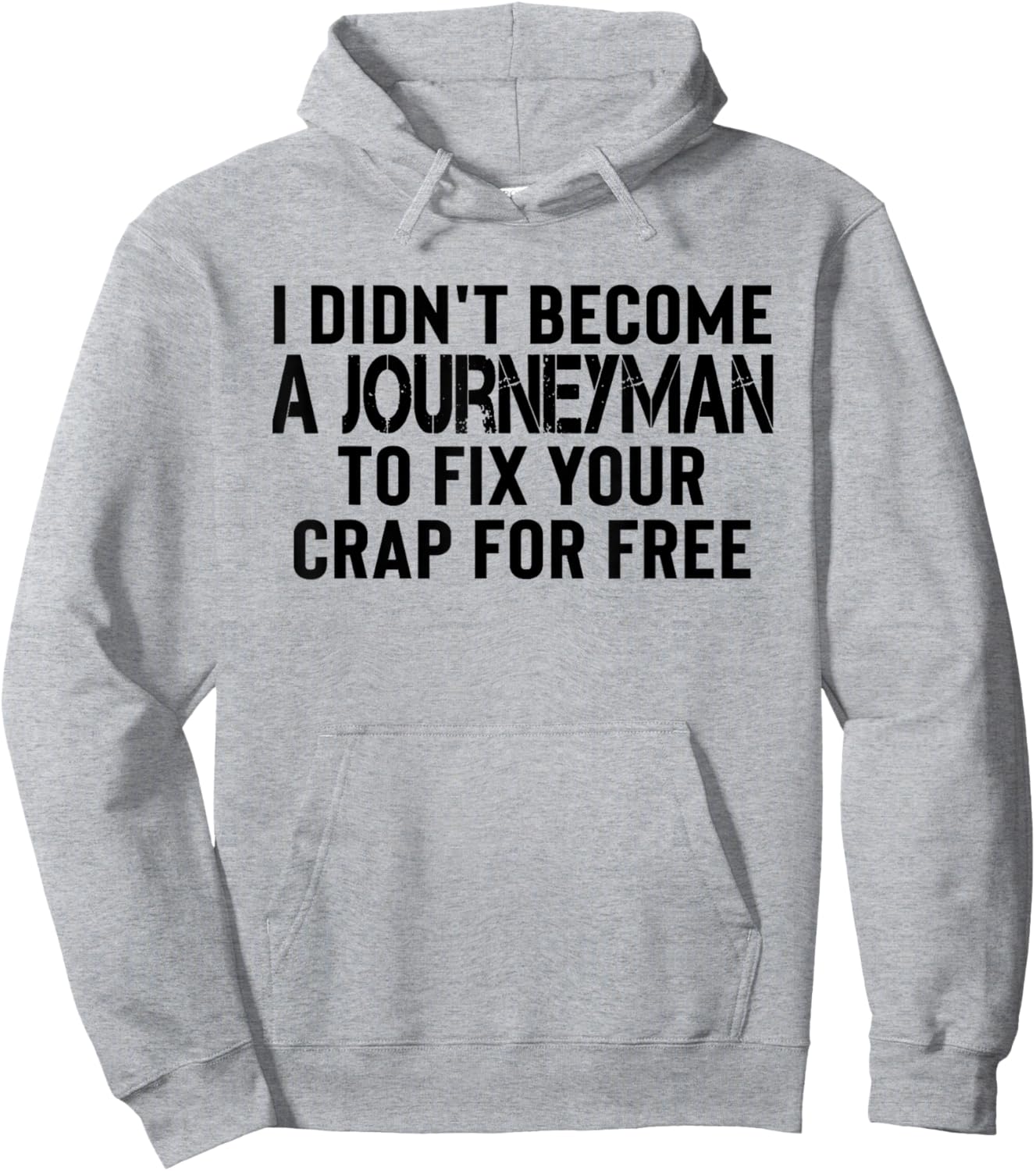 Electrician Journeyman Appreciation Gifts Construction Work Hoodie - Hoodie | Ash