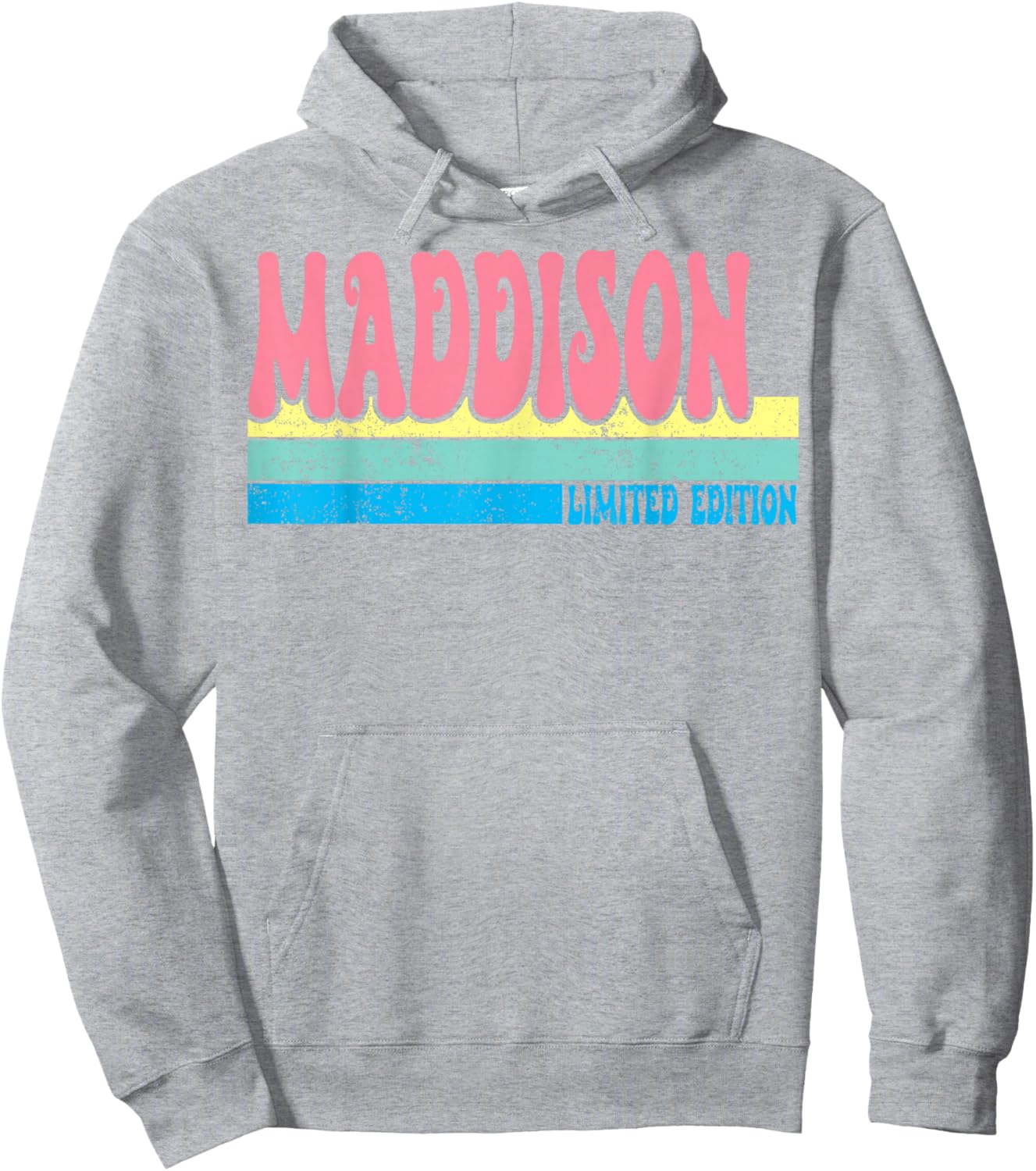 MADDISON Name Personalized Cute Idea Groovy Women MADDISON Hoodie - Hoodie | Ash