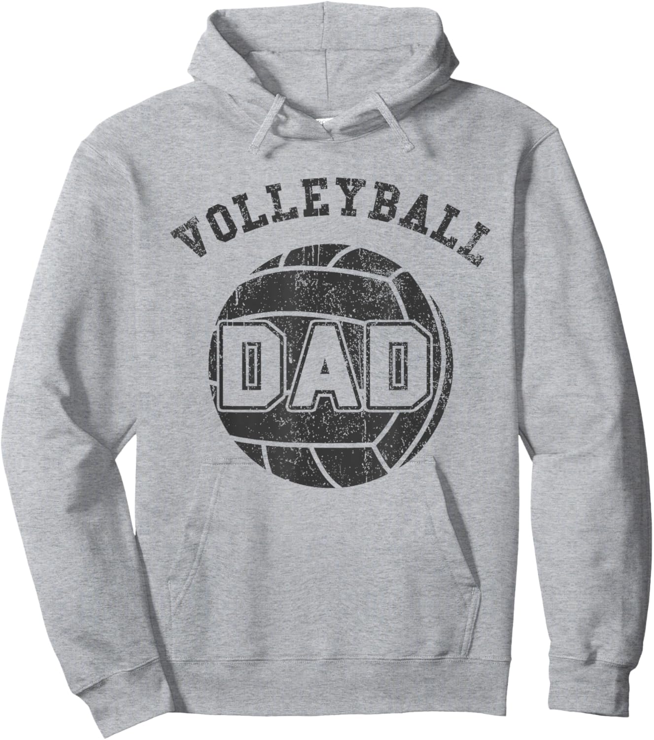 Volleyball Dad Hoodie - Hoodie | Ash