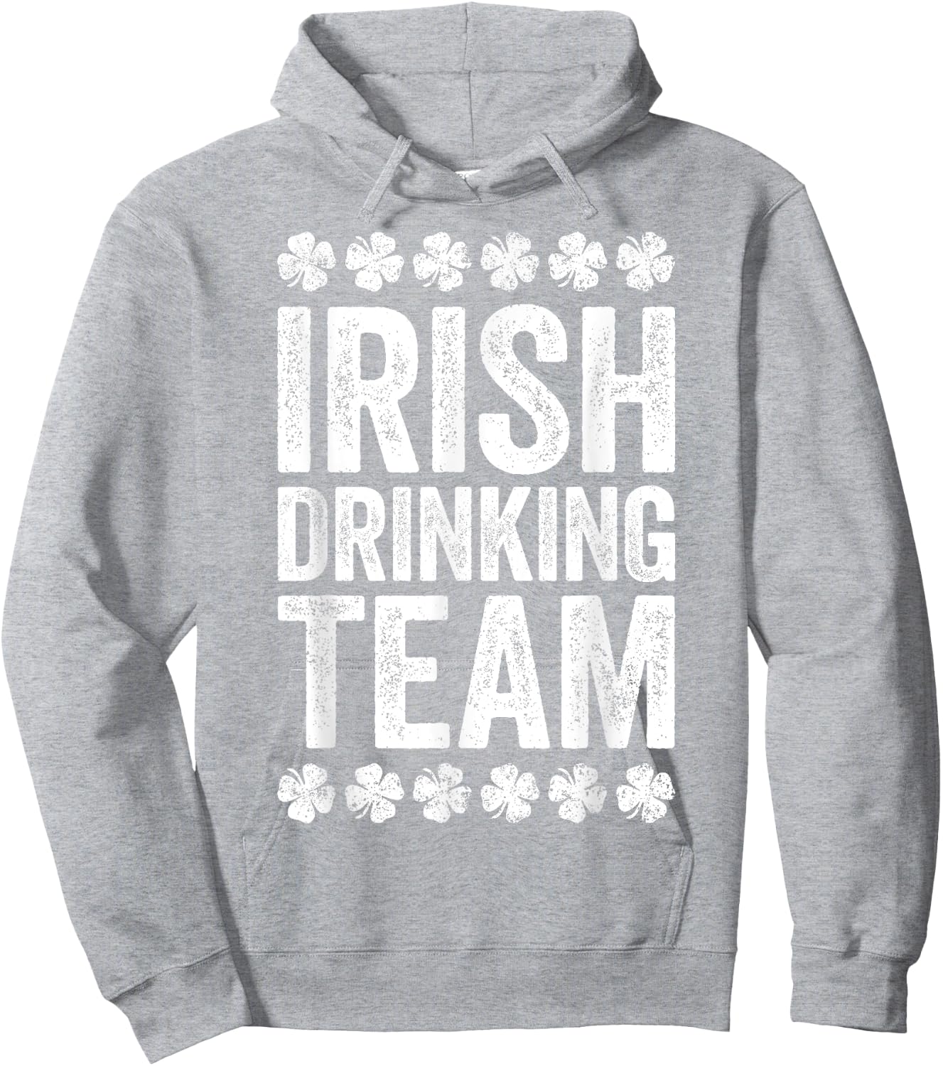 Irish Drinking Team Shirt Funny Men Women St Patricks Day Hoodie - Hoodie | Ash