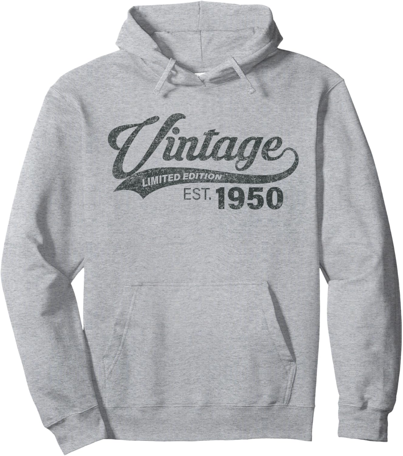 Vintage 1950 75 Years Old Bday 75th Birthday Gift Men Women Hoodie - Hoodie | Ash