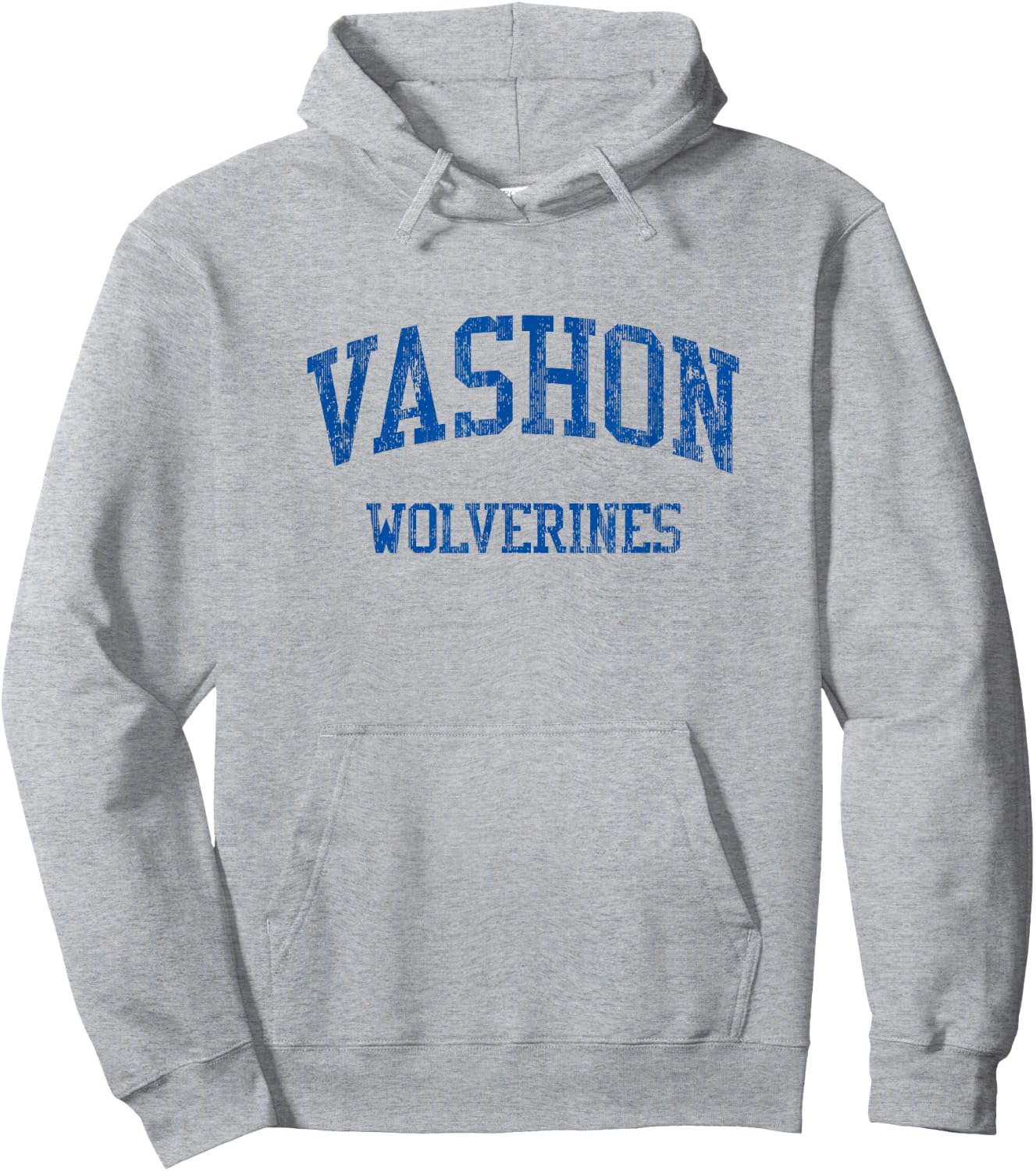 Vashon High School HS St Louis MO Vintage Sports Hoodie - Hoodie | Ash