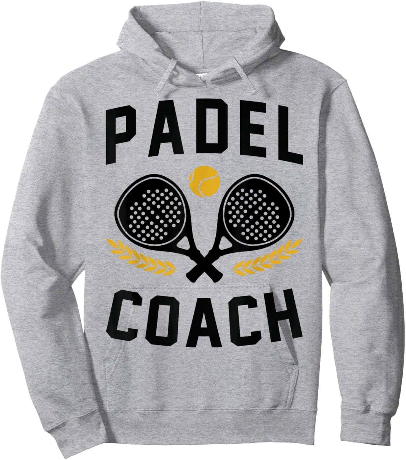 Gift Fan Paddle Tennis Trainer Sports Padel Coach , white, S Hoodie - Hoodie | Ash