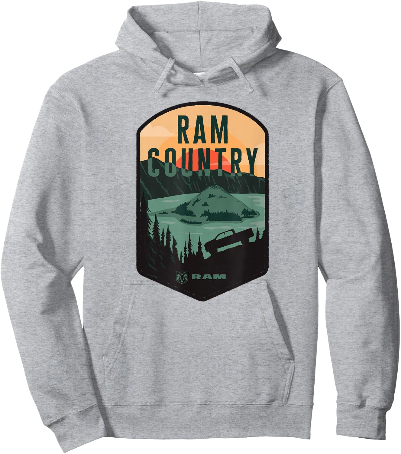 RAM Trucks Country Hoodie - Hoodie | Ash
